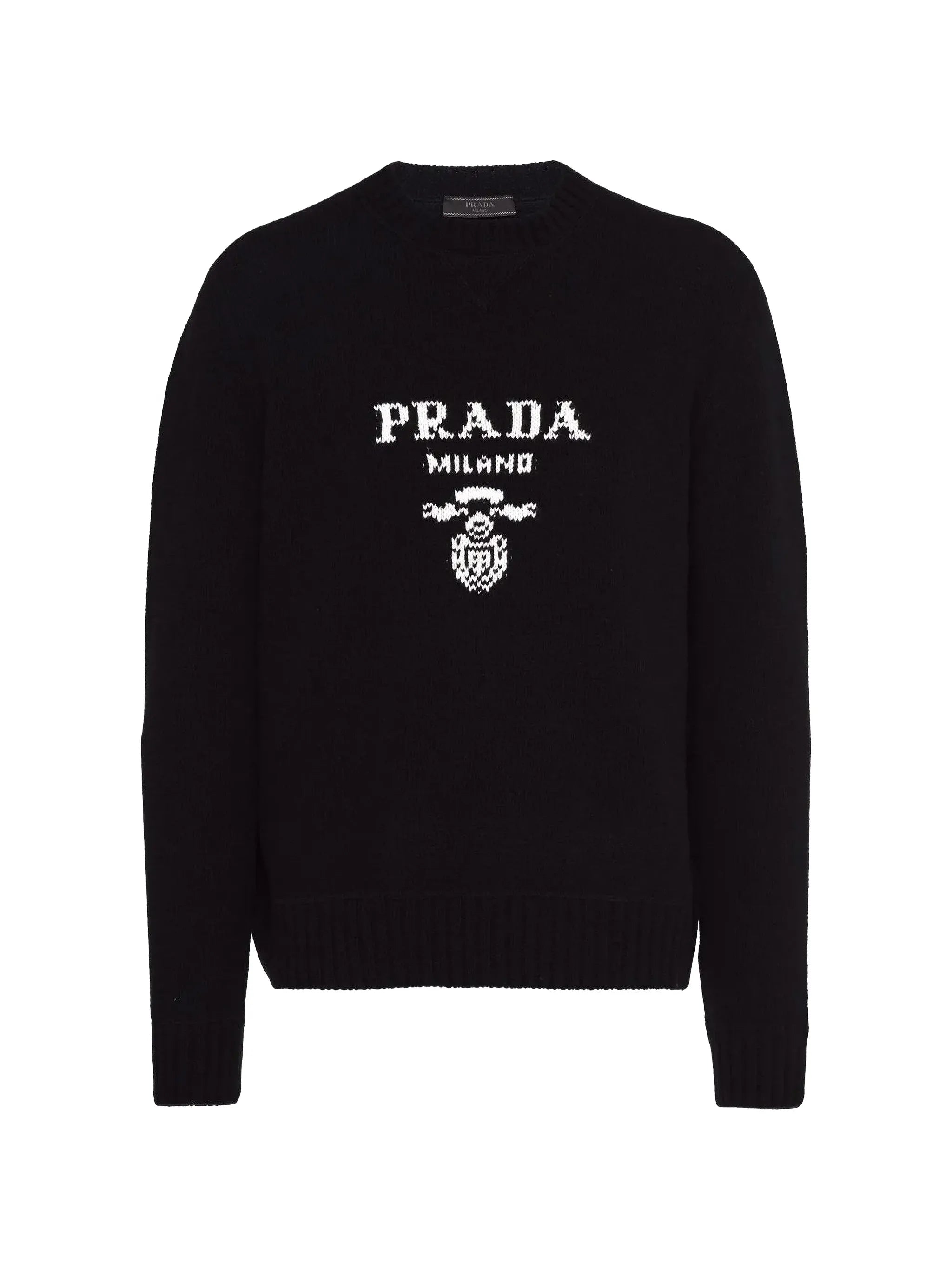 logo intarsia wool-cashmere sweater