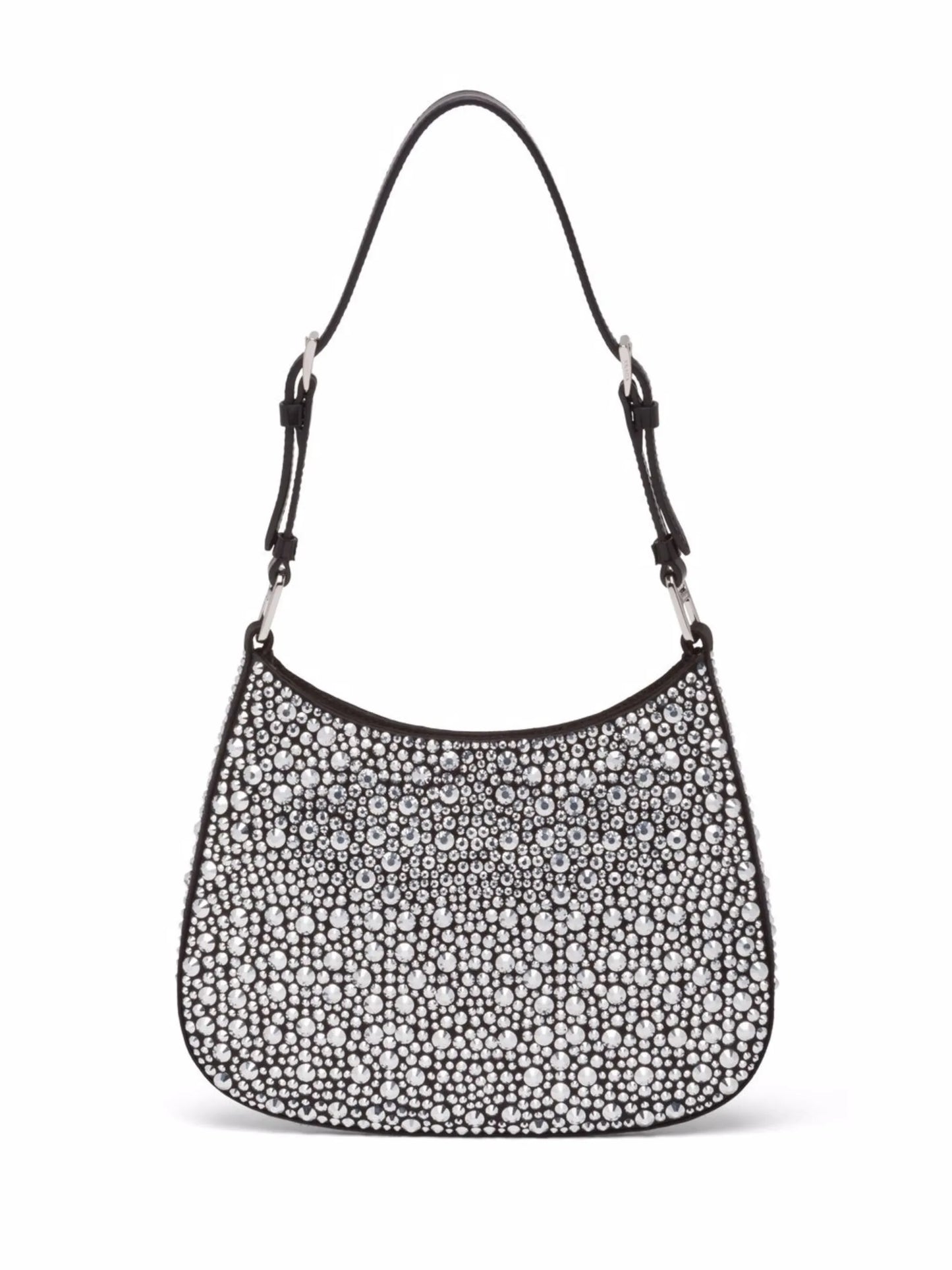 Cleo crystal-embellished shoulder bag