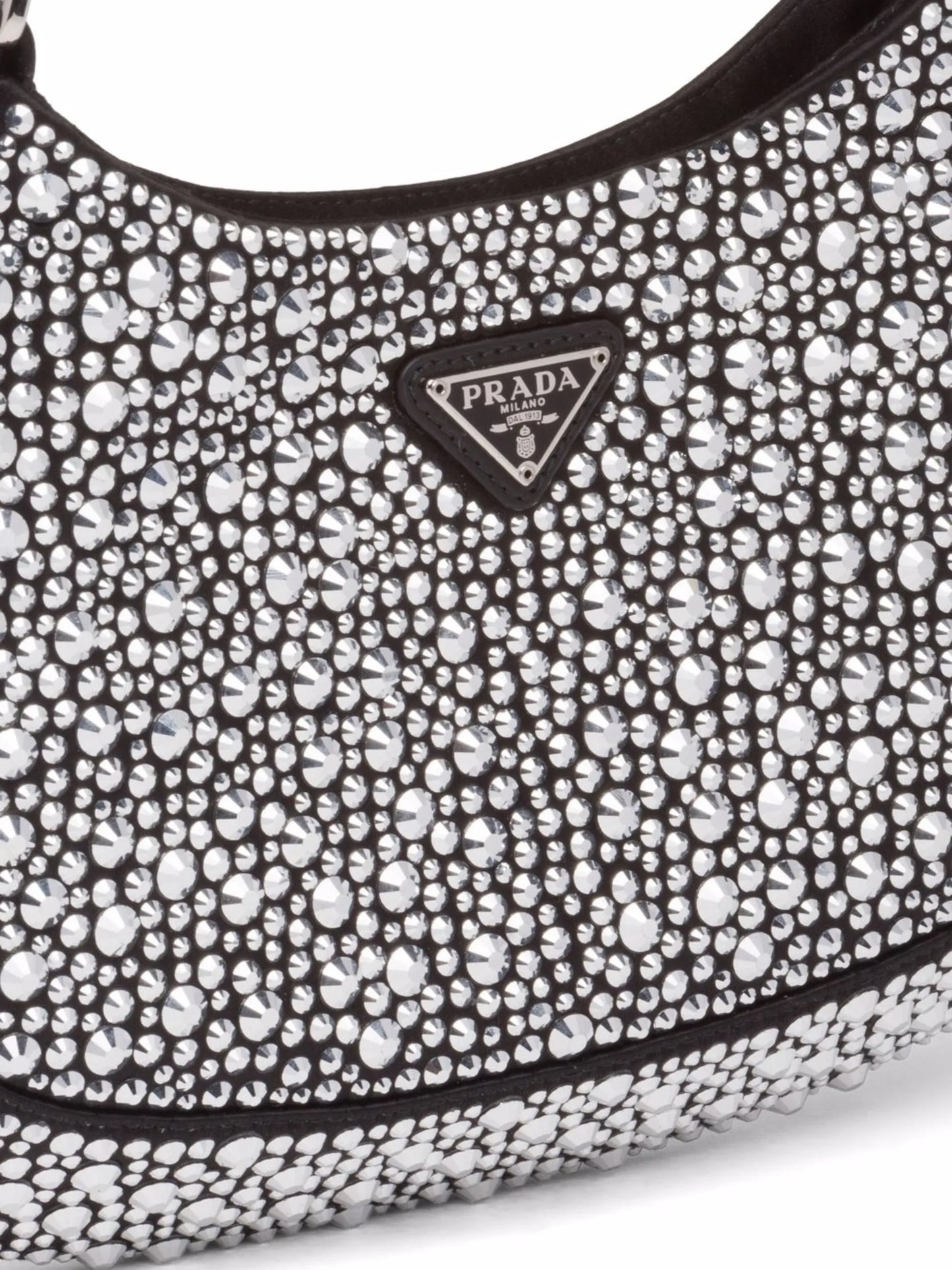 Cleo crystal-embellished shoulder bag