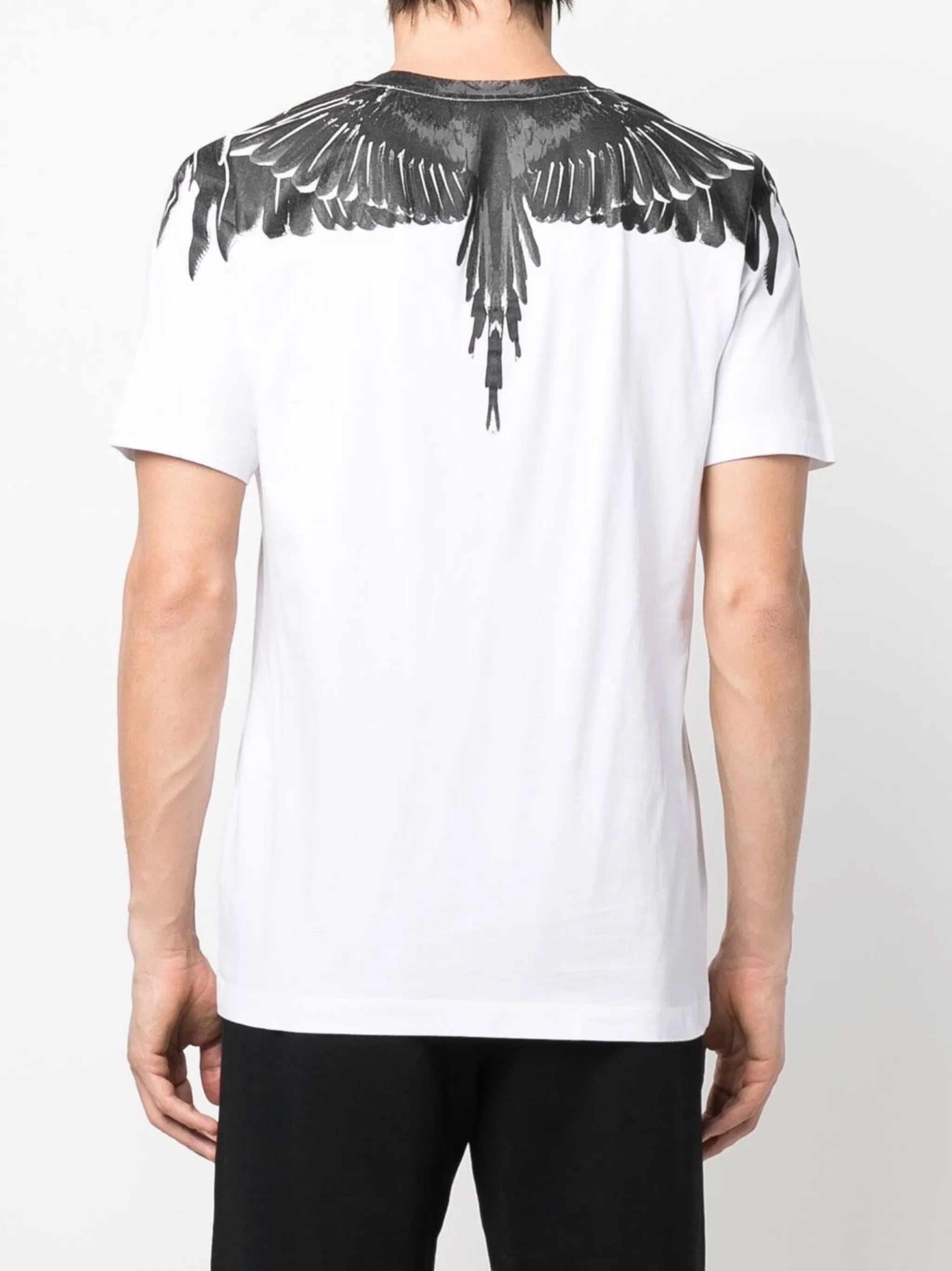 Wings-print cotton T-shirt