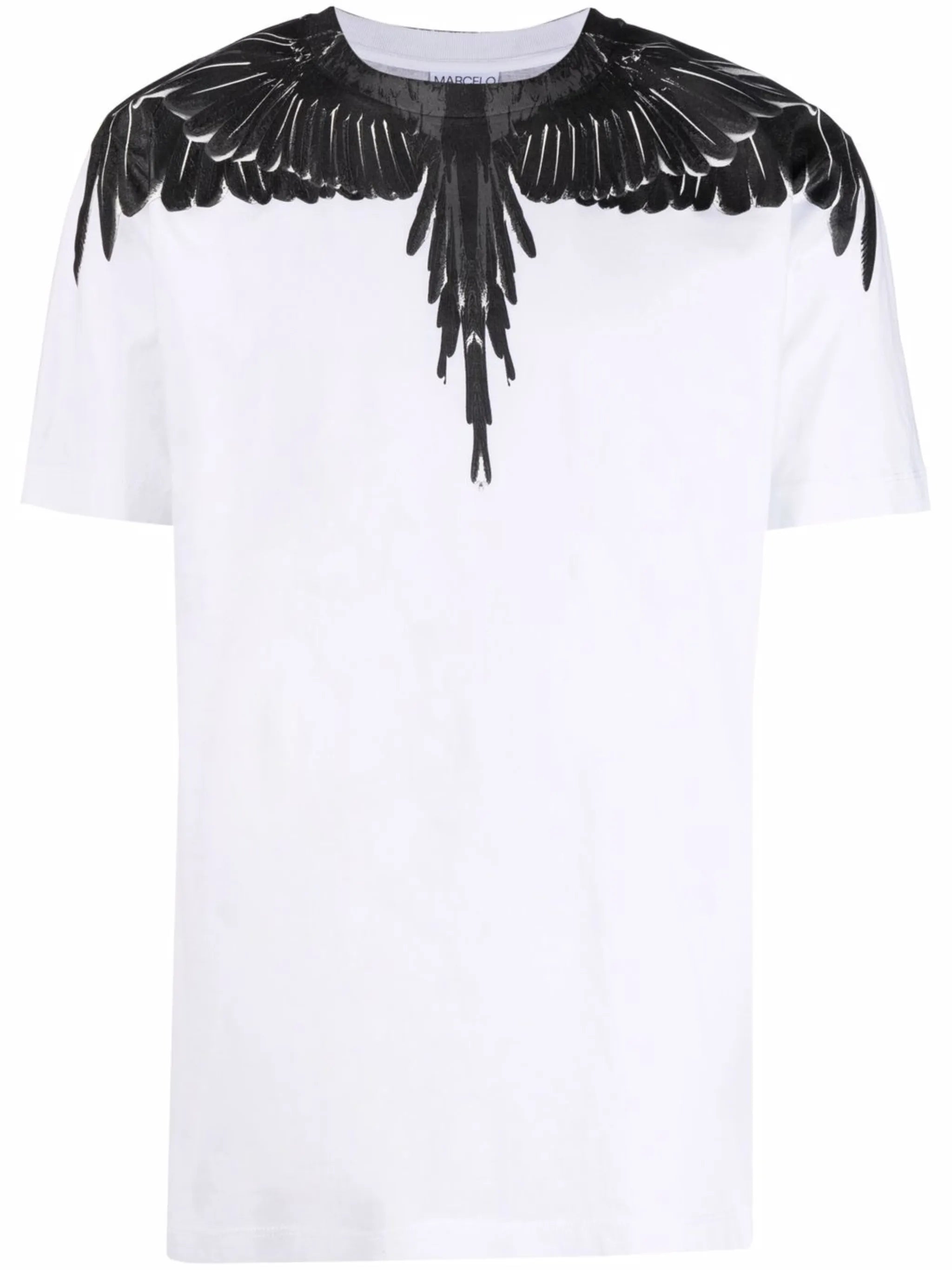 Wings-print cotton T-shirt