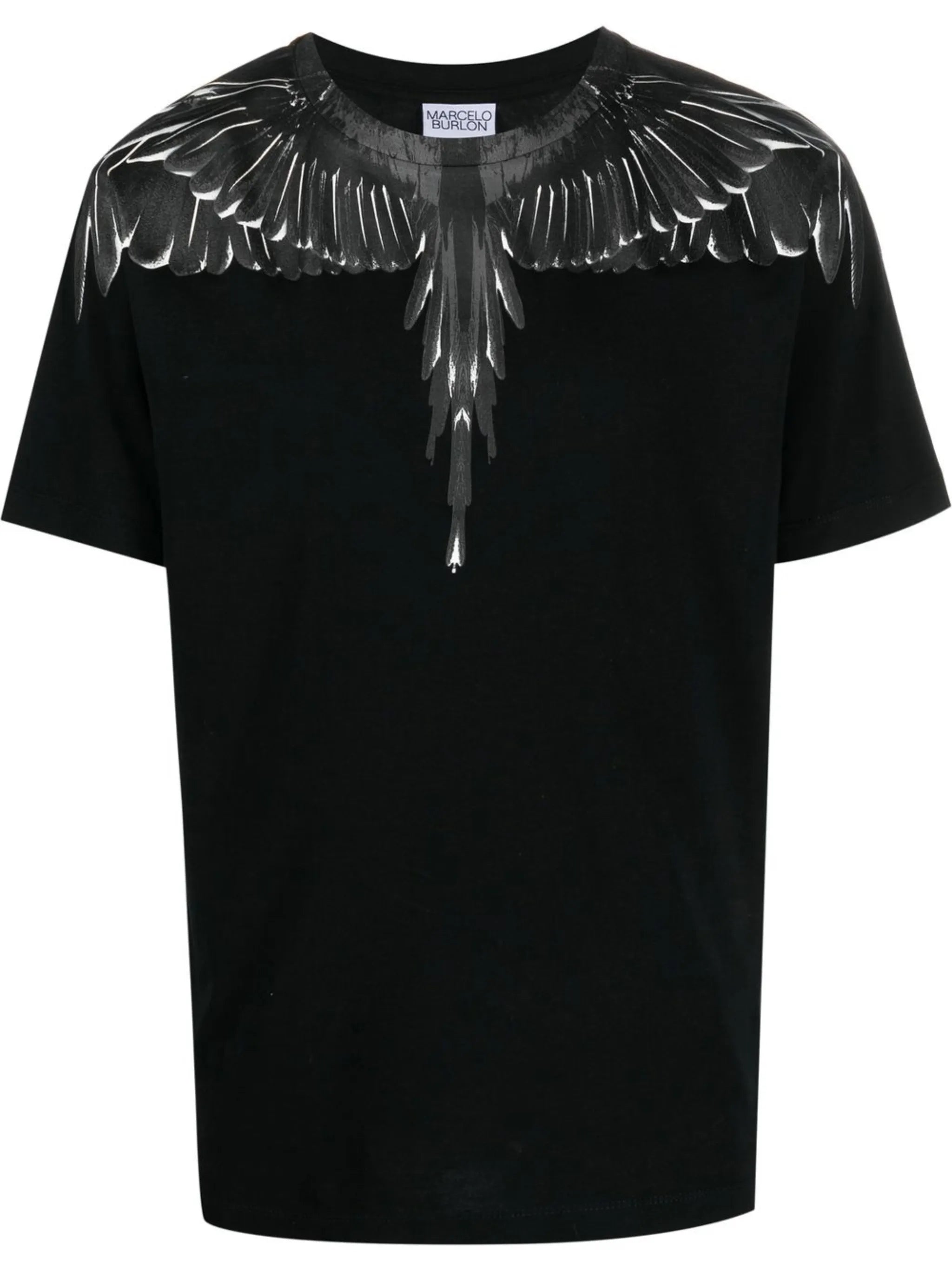 Wings-print cotton T-shirt