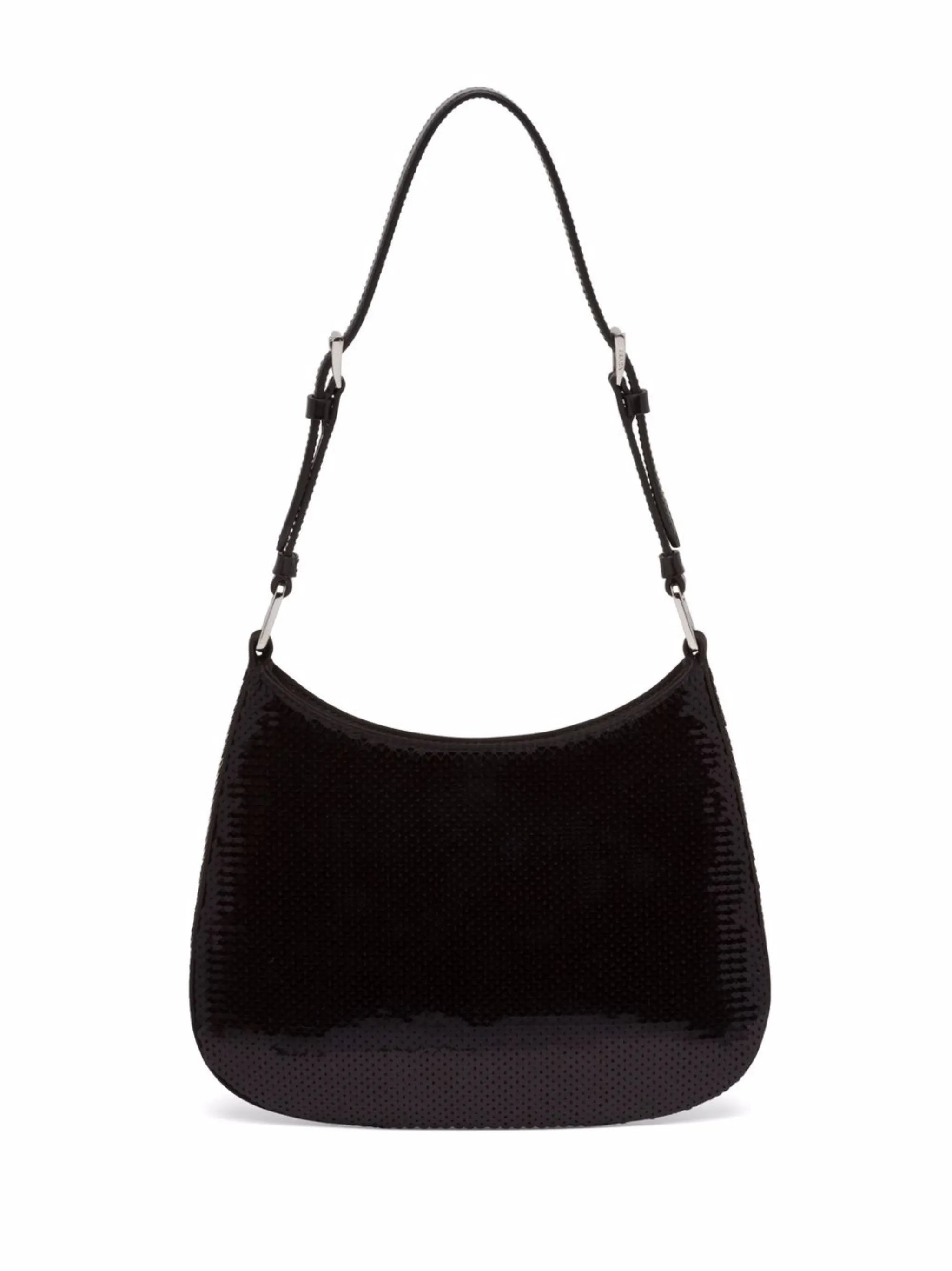 Cleo sequinned shoulder bag