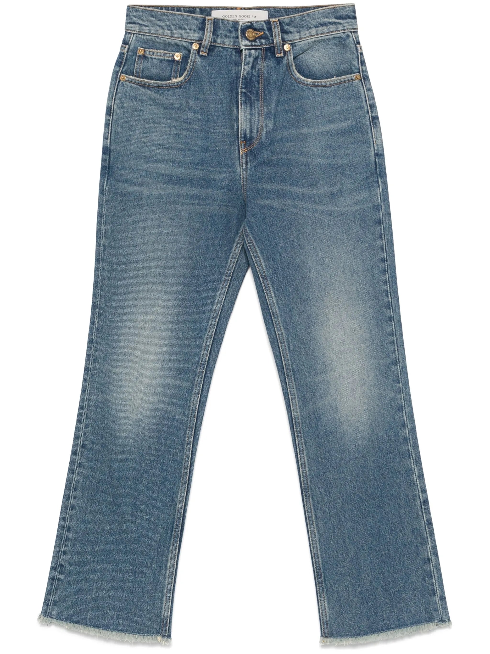 cropped jeans
