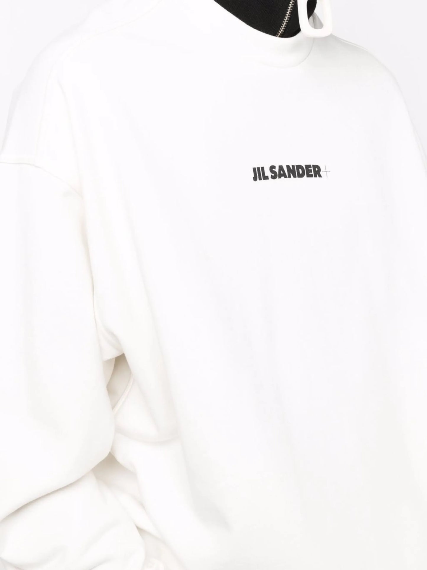 + logo-print crew neck sweatshirt