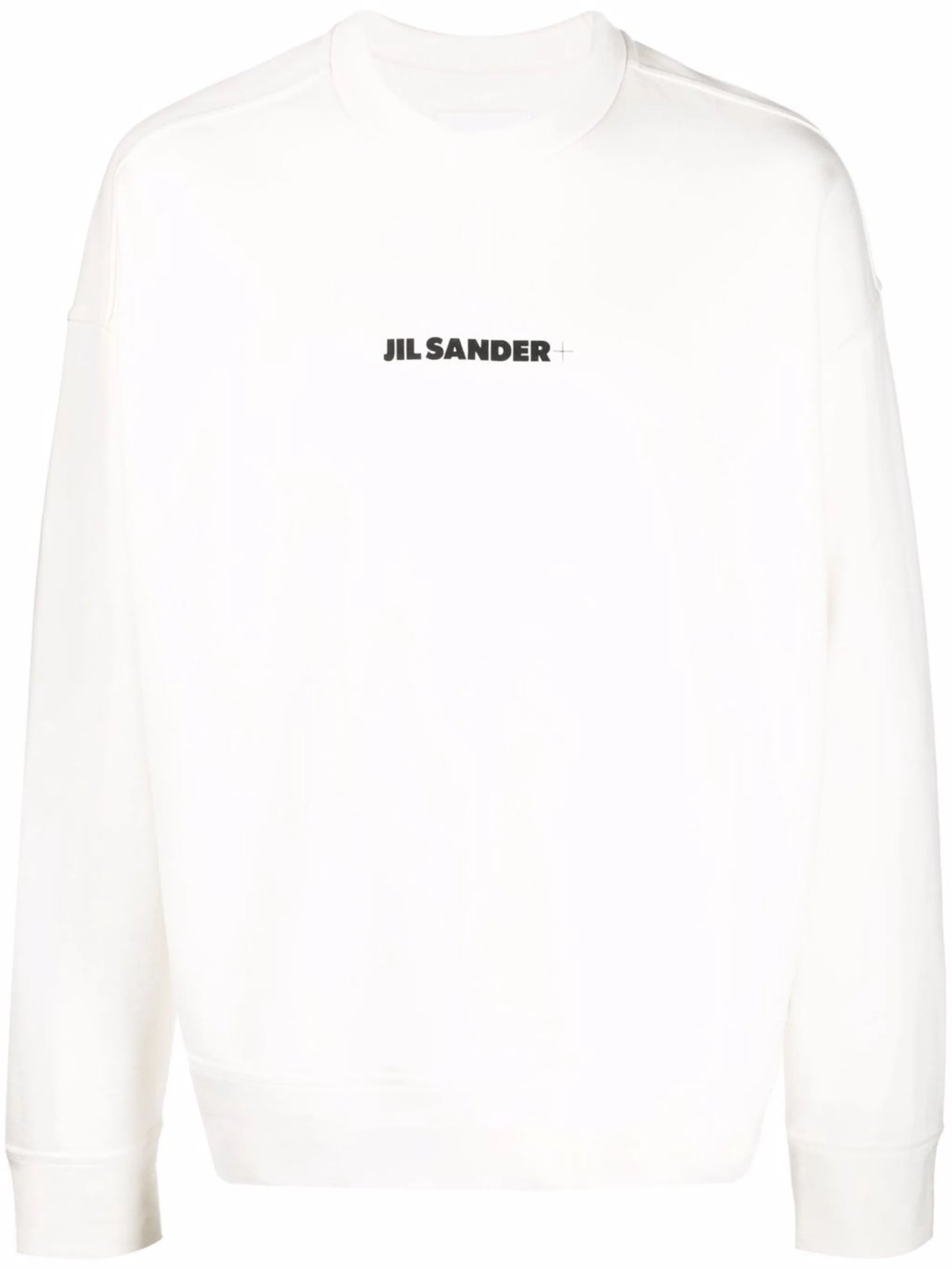 + logo-print crew neck sweatshirt