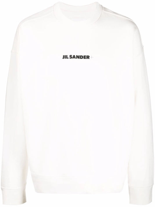 + logo-print crew neck sweatshirt