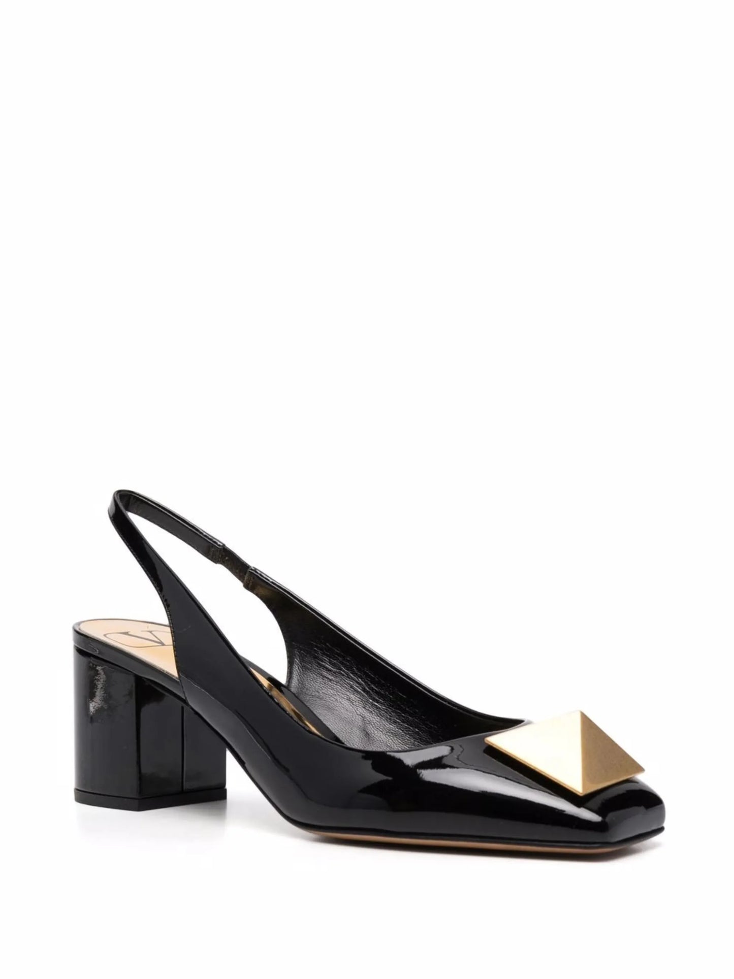 Maxi Stud 60mm slingback pumps