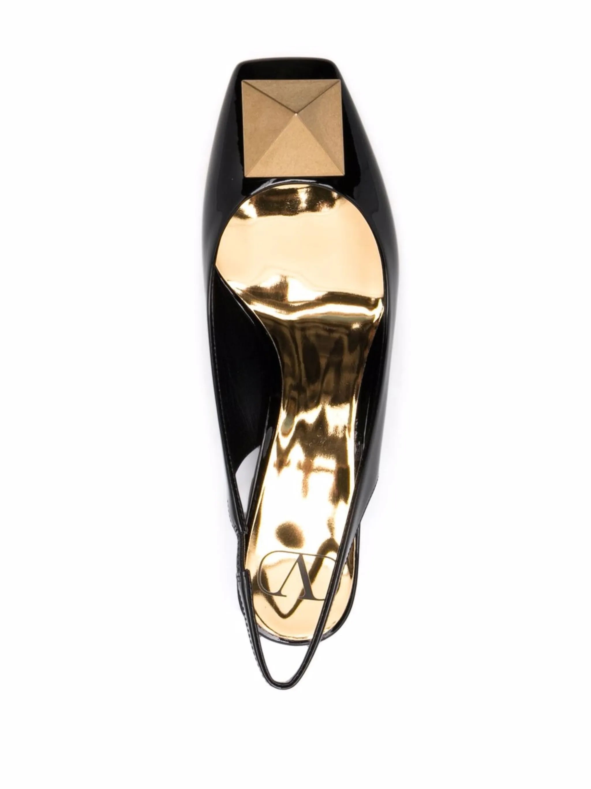 Maxi Stud 60mm slingback pumps
