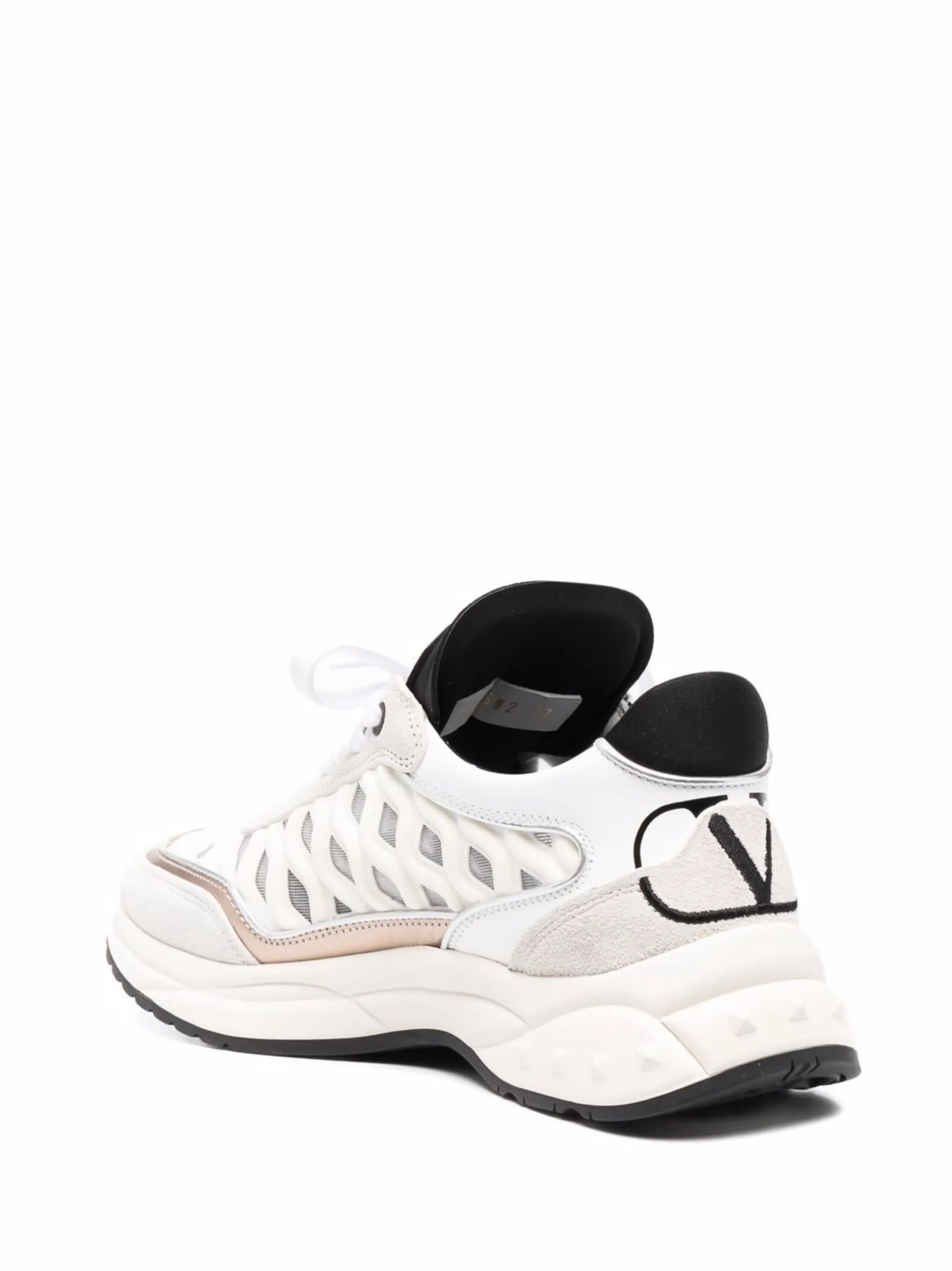 ready Go Runner sneakers in fabric and leather