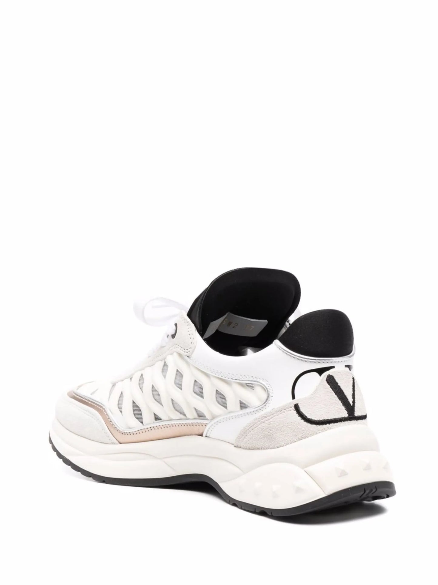 ready Go Runner sneakers in fabric and leather