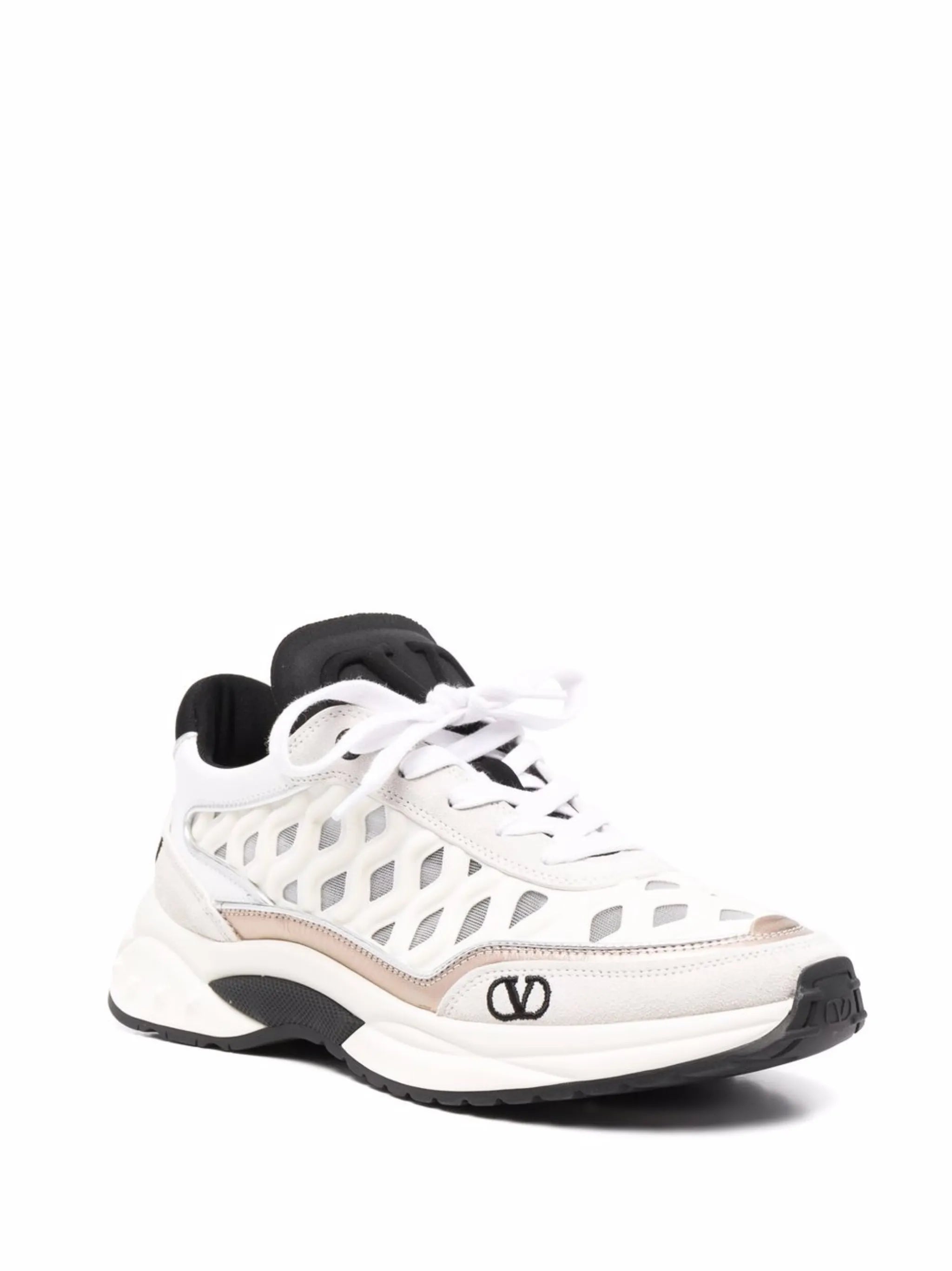 ready Go Runner sneakers in fabric and leather