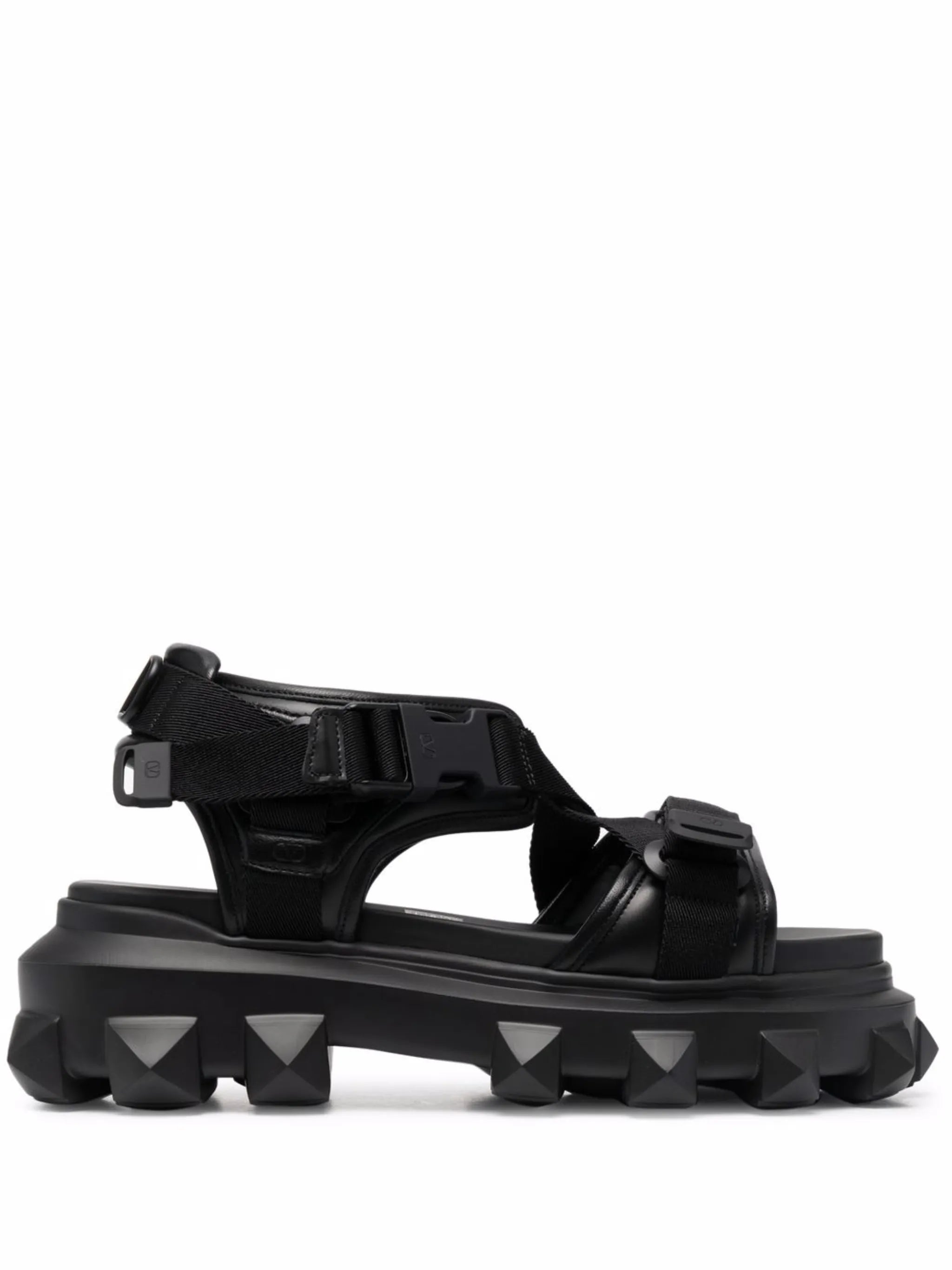 chunky Rockstud platform sandals