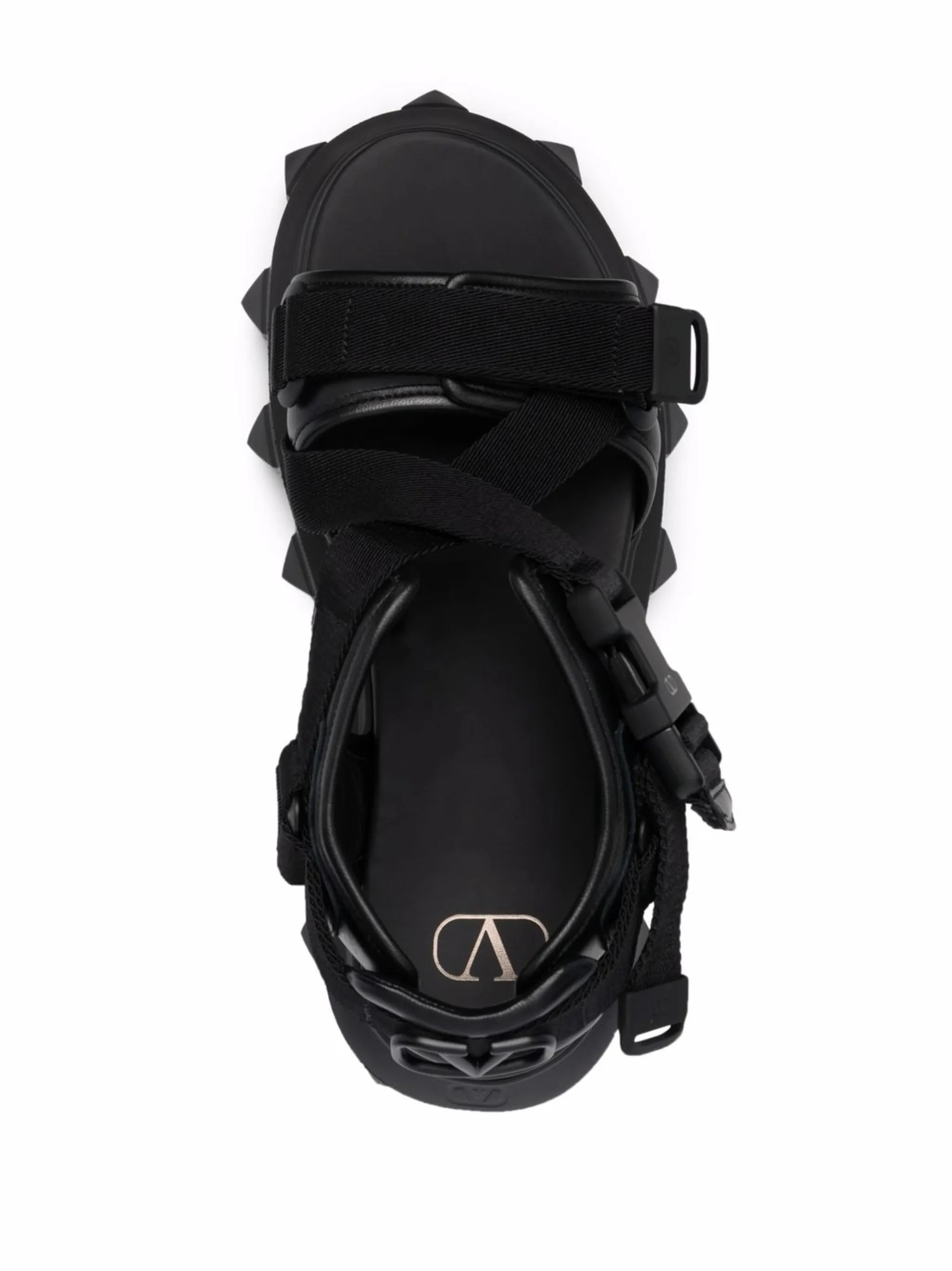 chunky Rockstud platform sandals