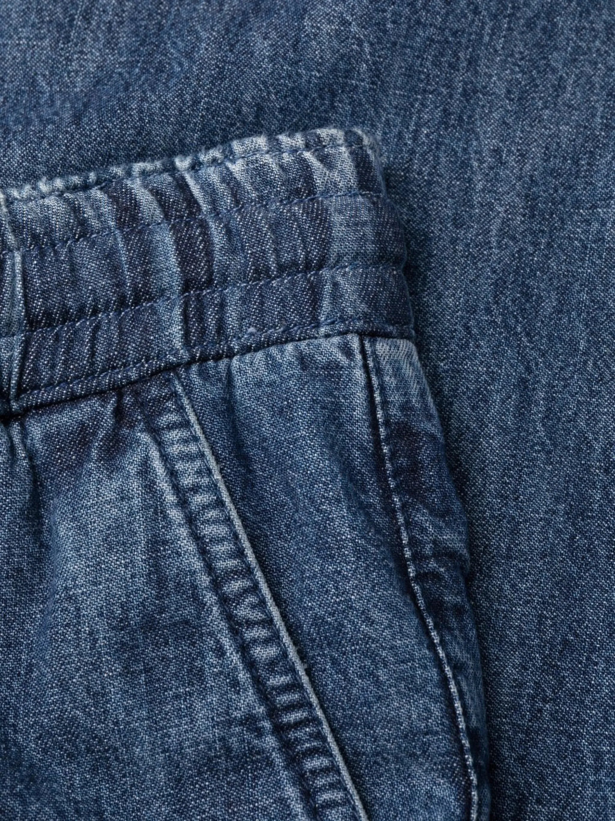 logo plaque wide-leg jeans