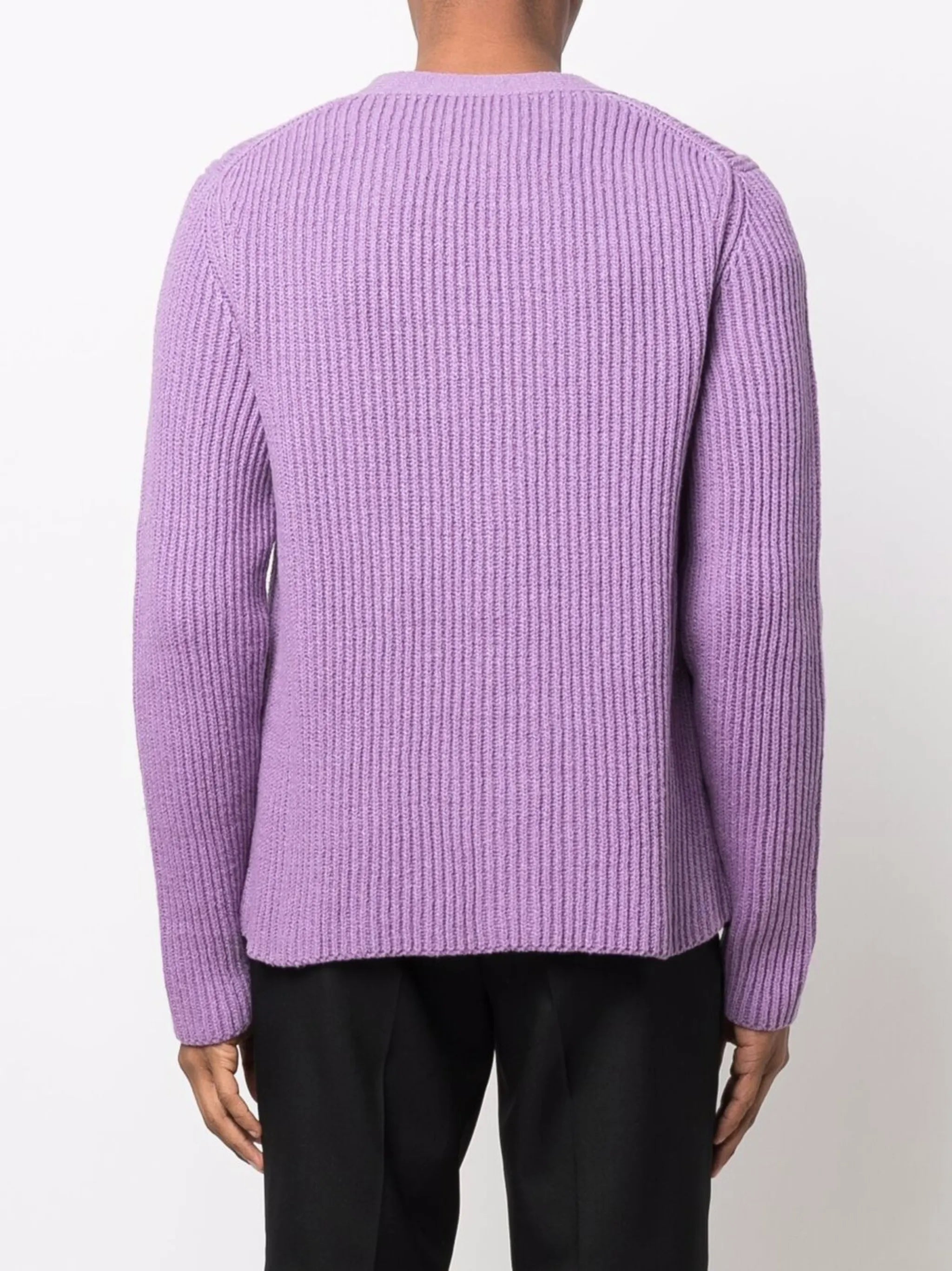 chunky ribbed knit cardigan