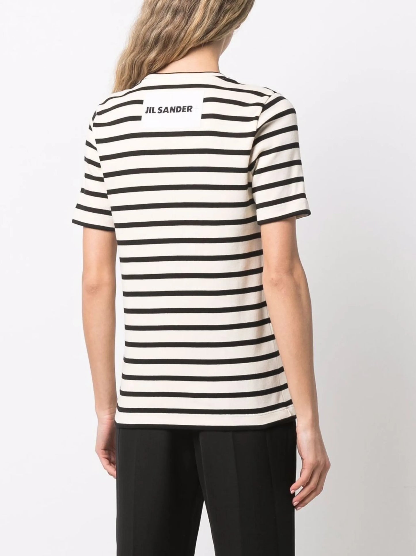 + striped crew neck T-shirt