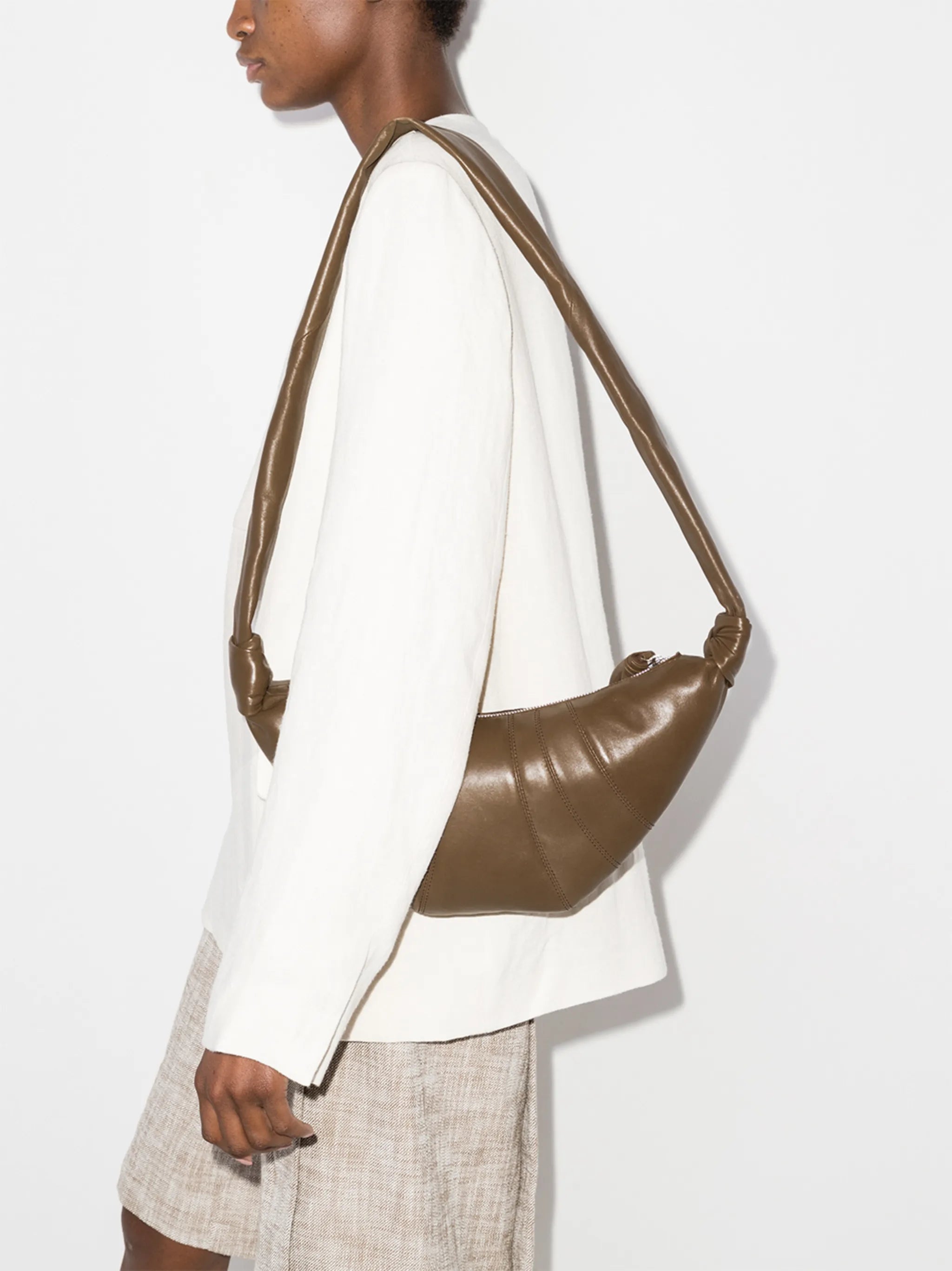 small Croissant crossbody bag