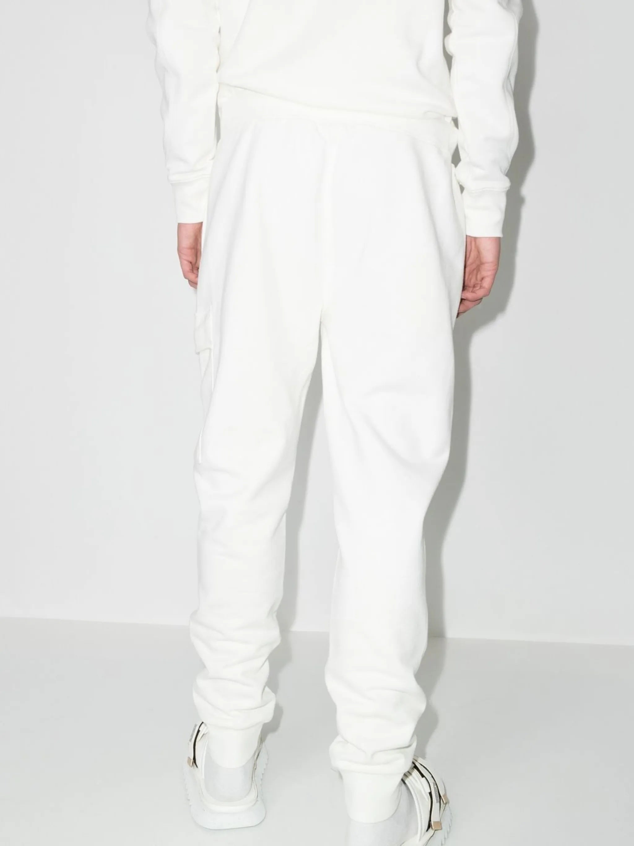 Lens-pocket track pants