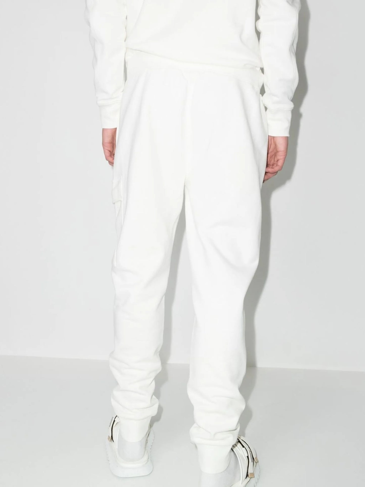 Lens-pocket track pants