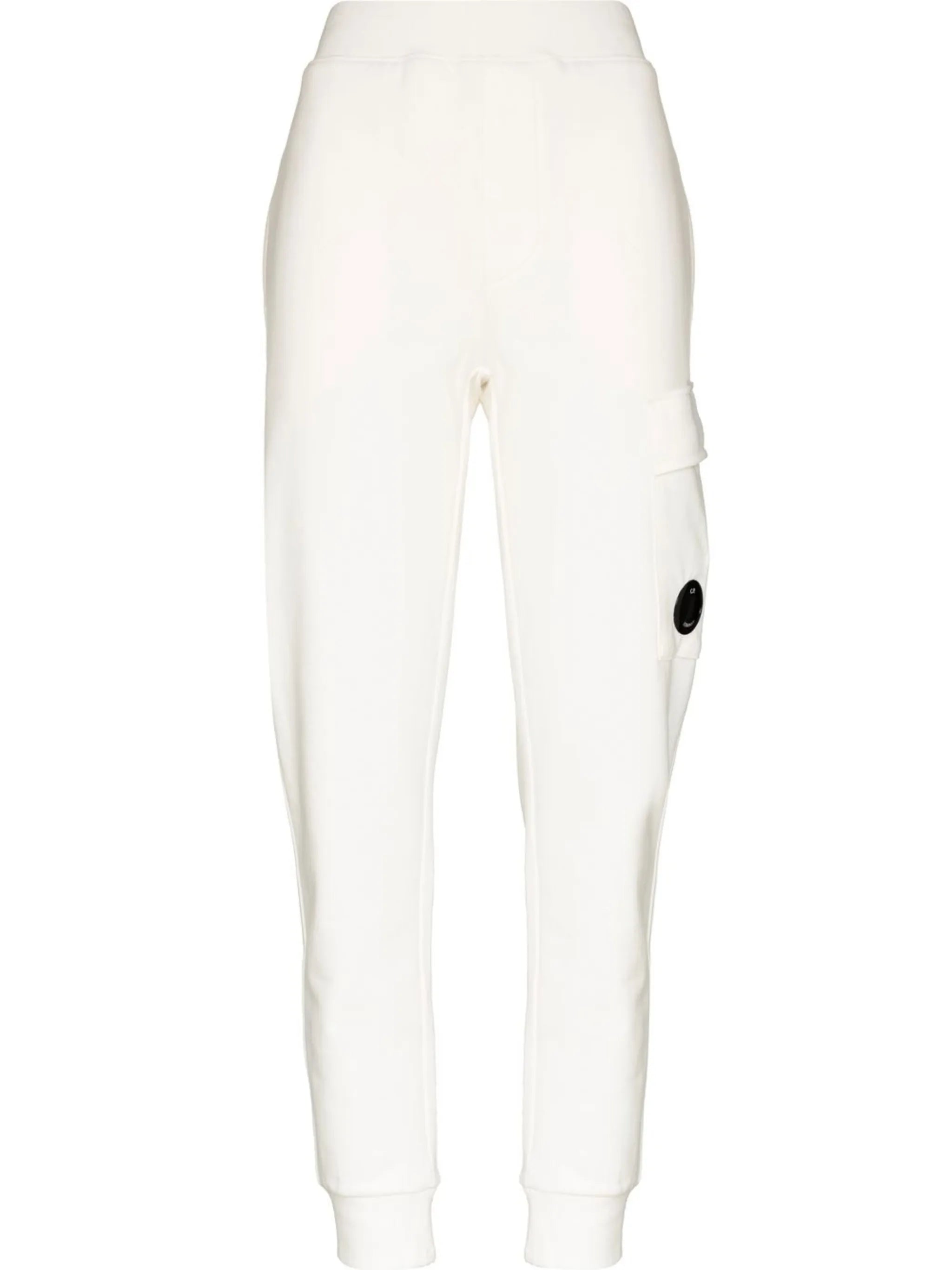 Lens-pocket track pants