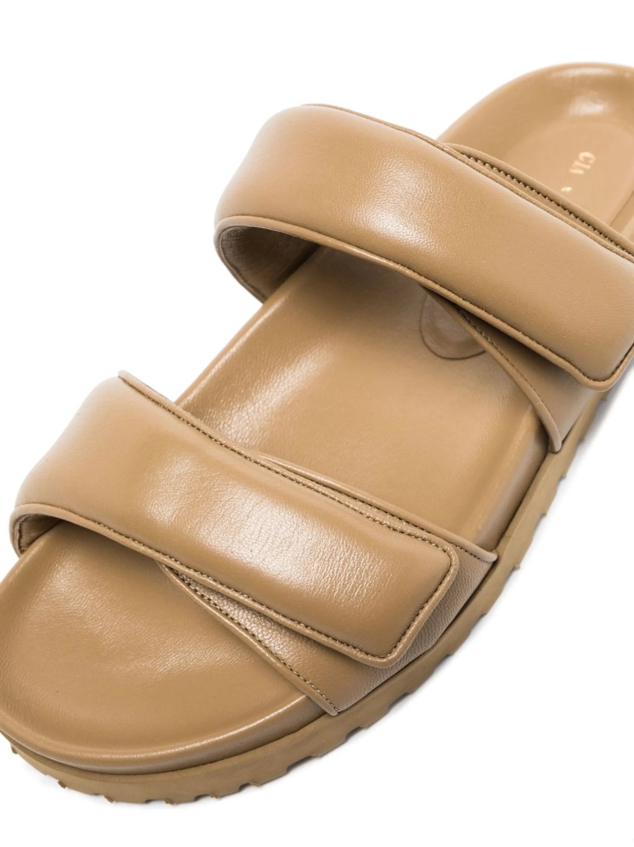 double strap flat sandals