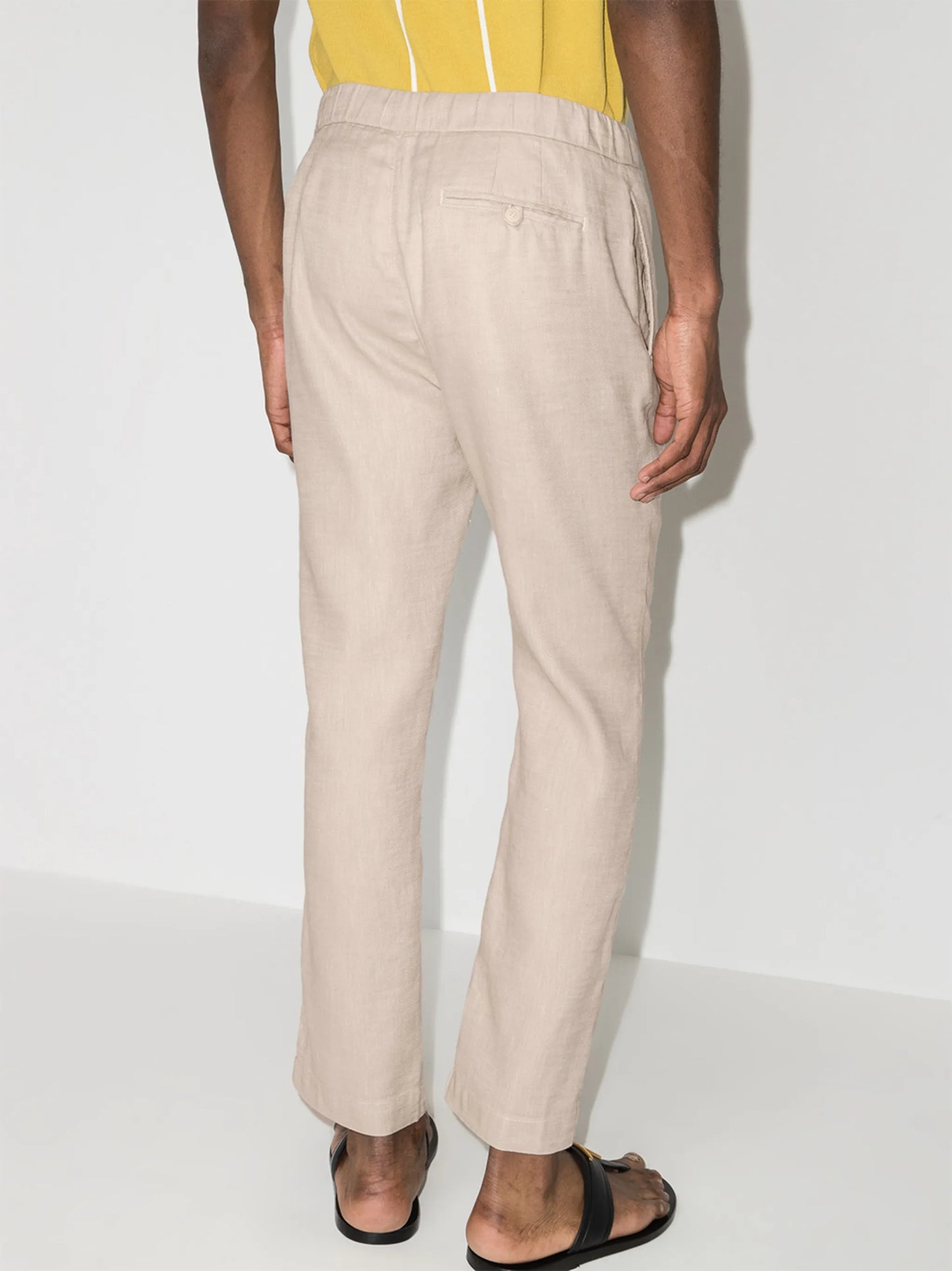 Oscar drawstring chino trousers