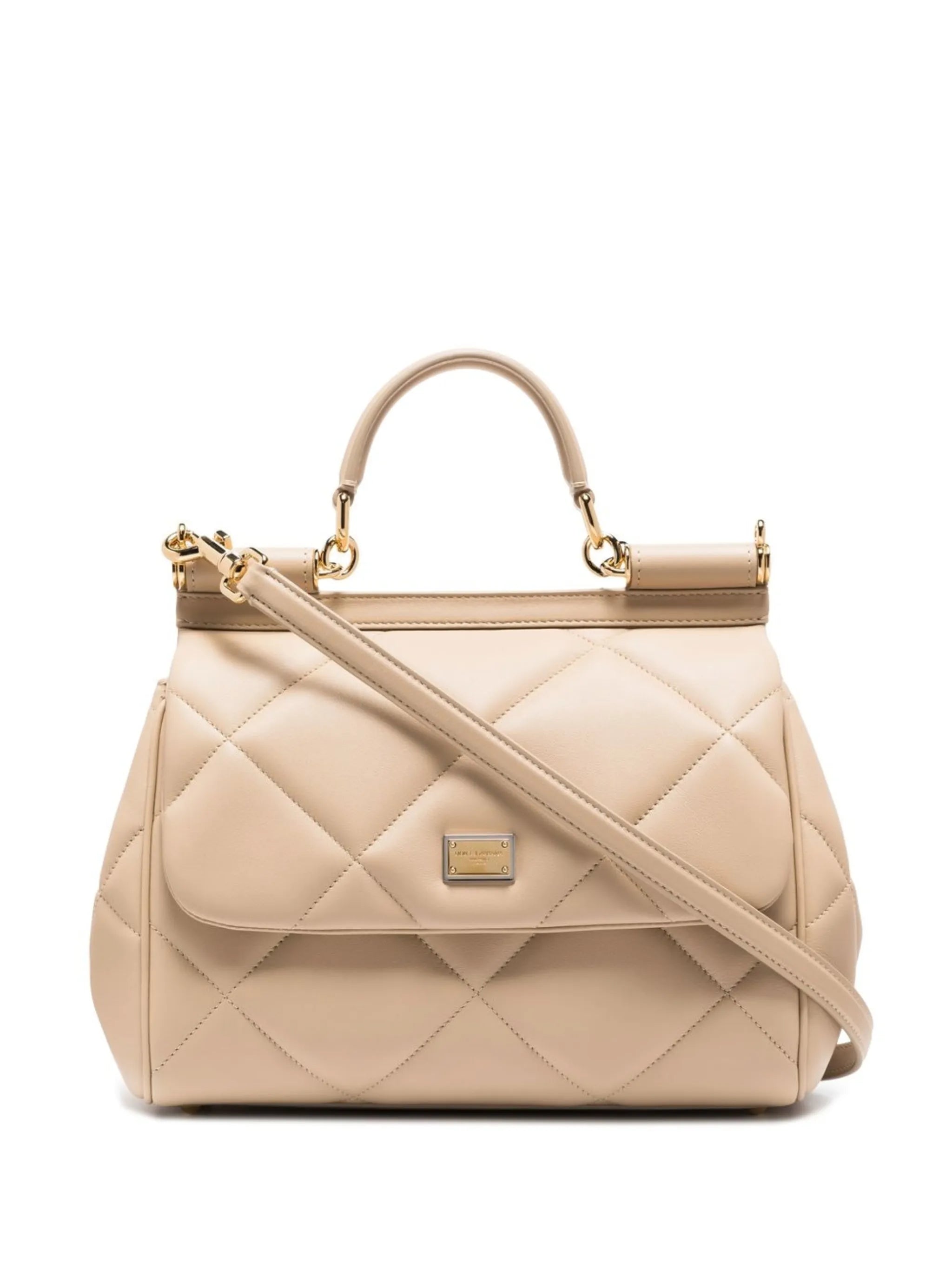 medium Sicily quilted shoulder bag