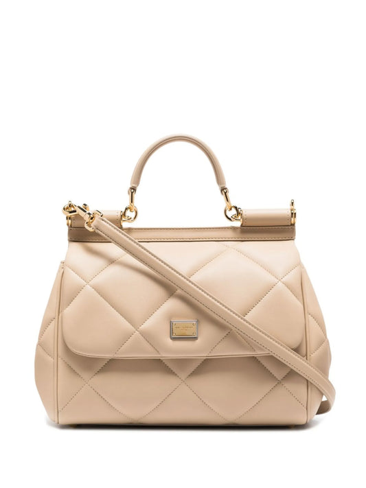 medium Sicily quilted shoulder bag