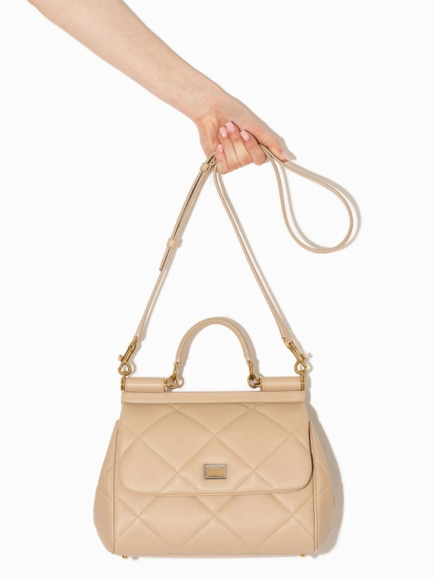 medium Sicily quilted shoulder bag