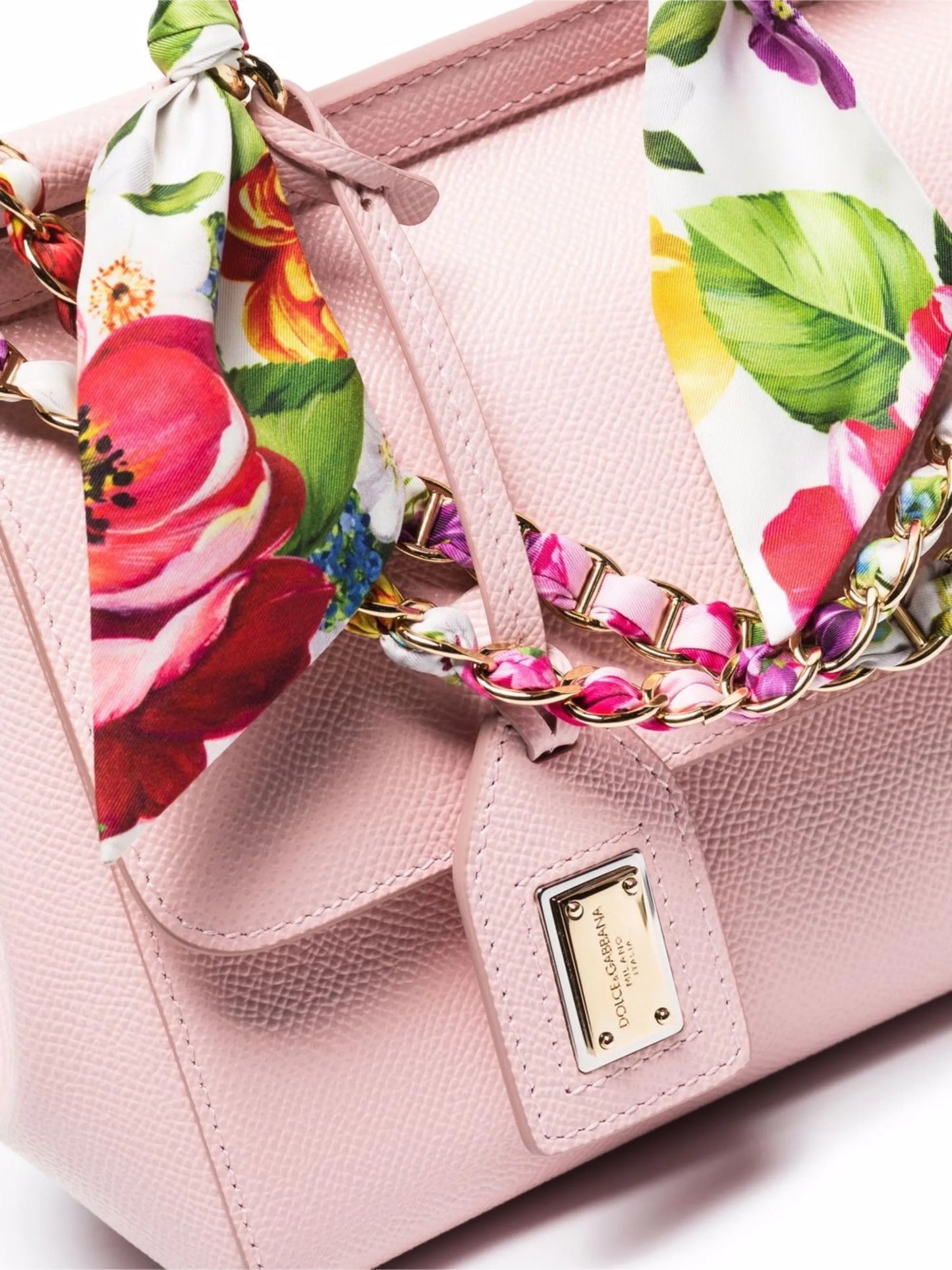 small Sicily scarf-detail shoulder bag