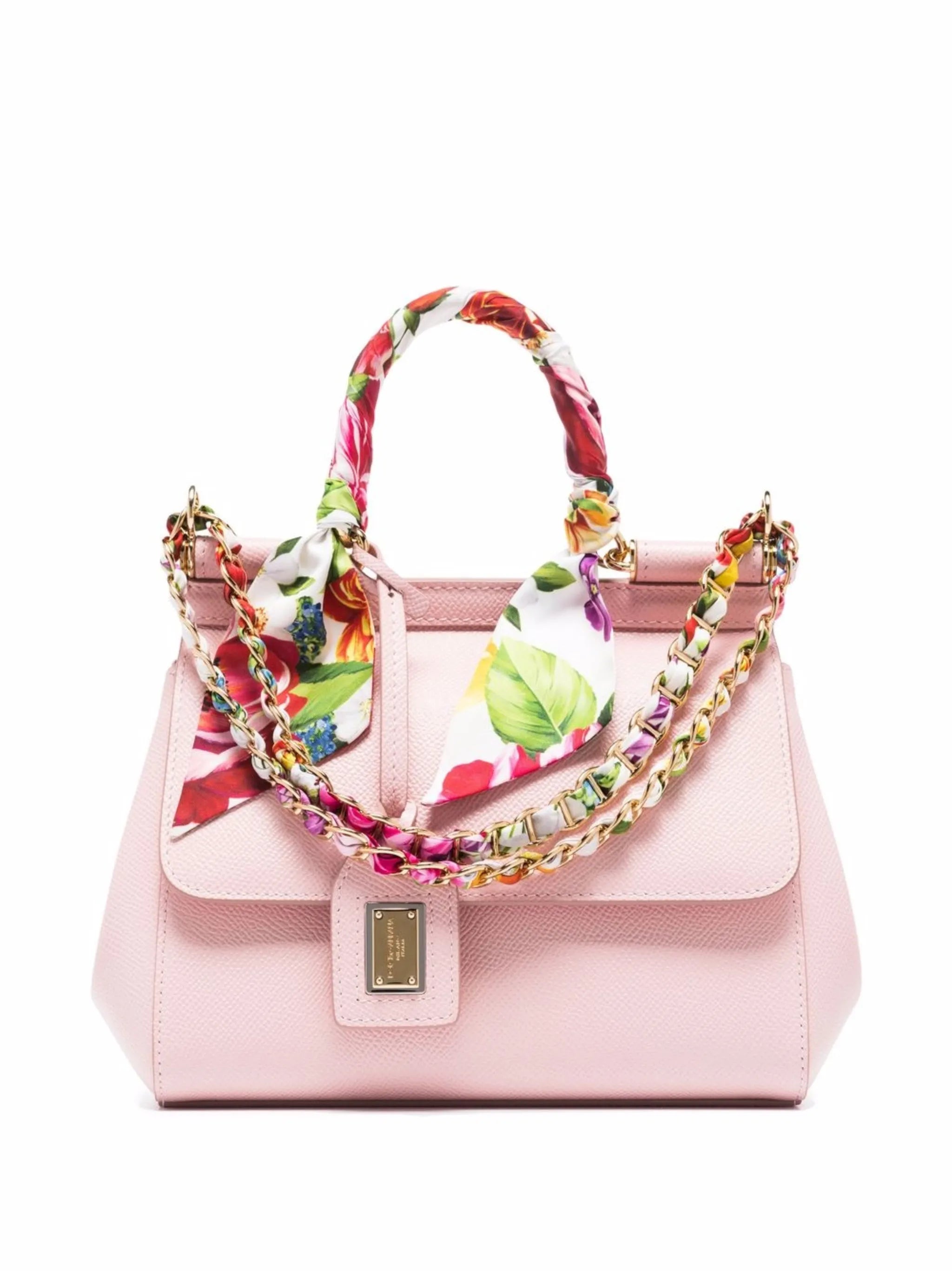 small Sicily scarf-detail shoulder bag