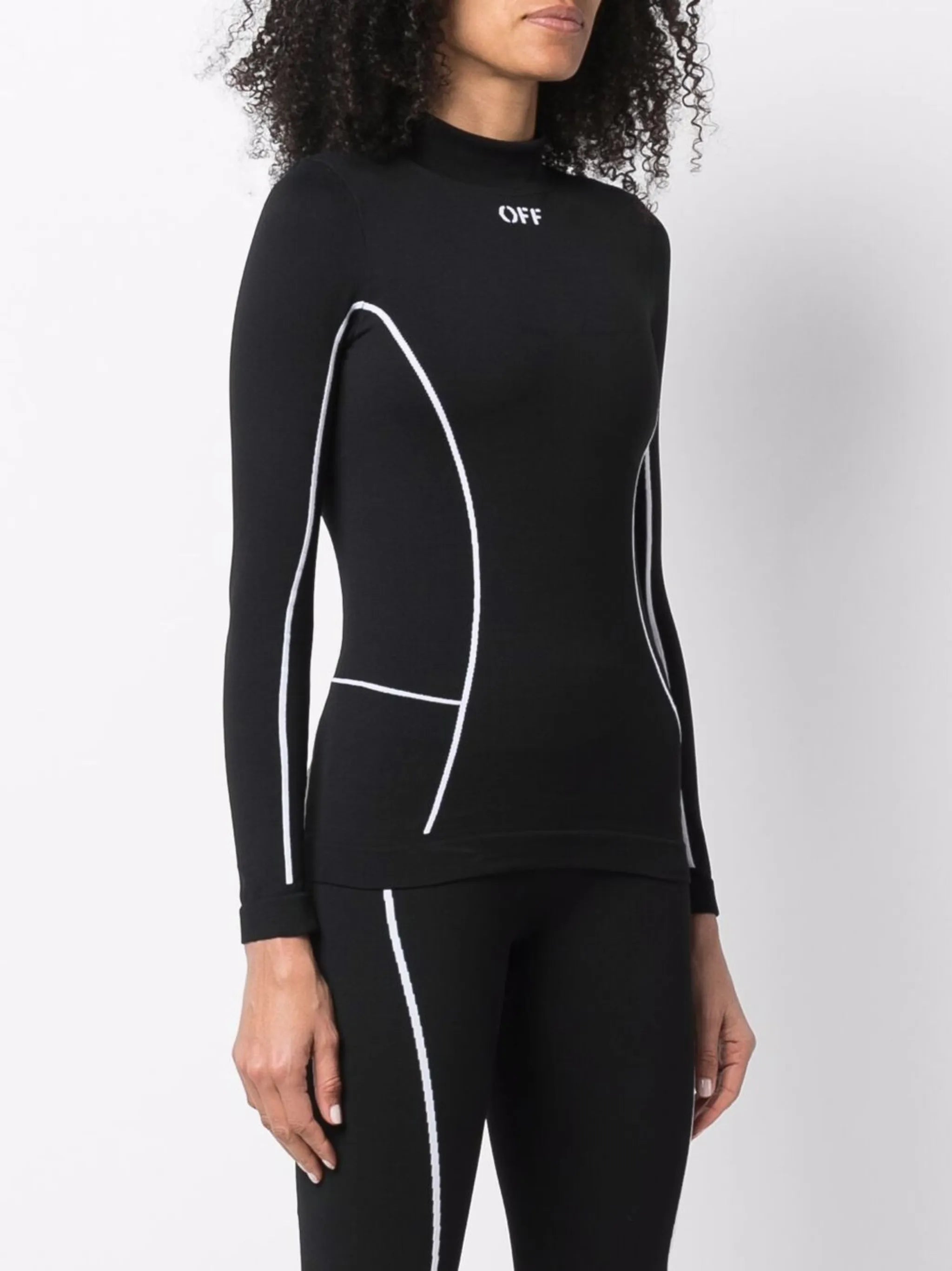 long-sleeve performance T-shirt