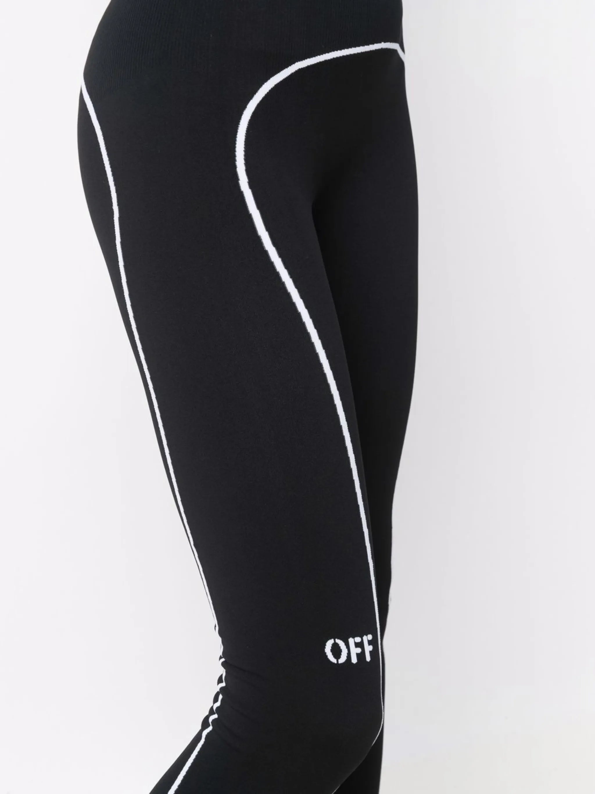 Off-stamp performance leggings