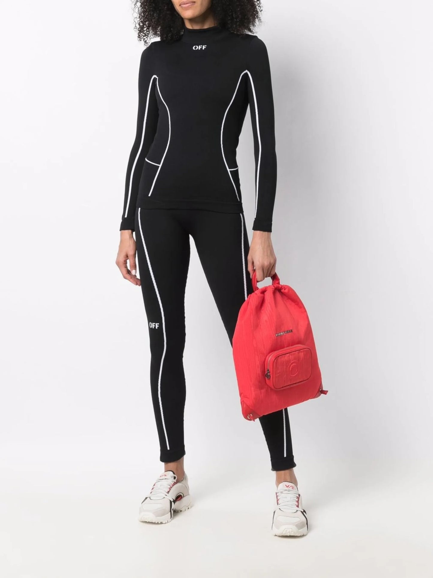 Off-stamp performance leggings