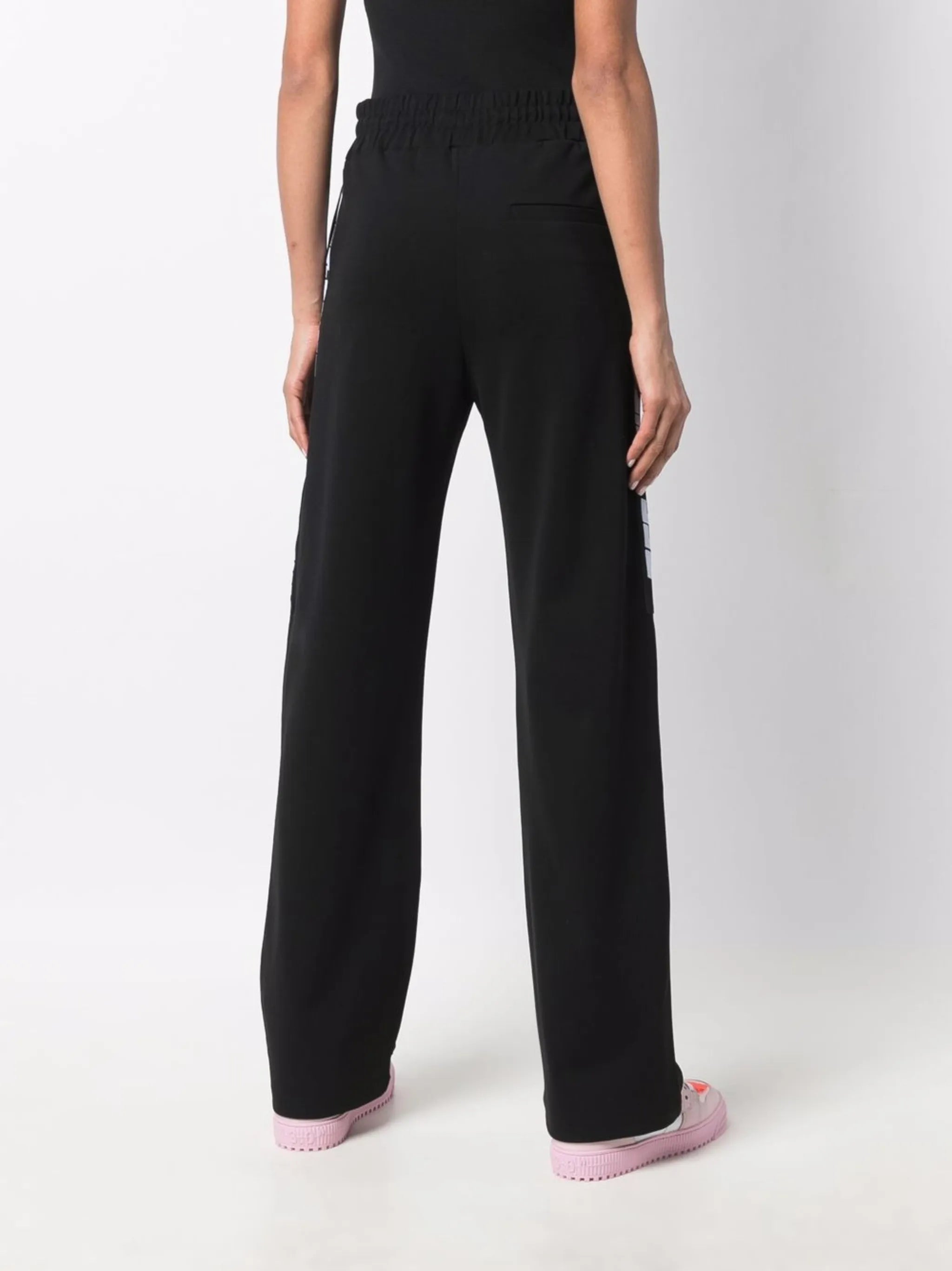 logo-print track pants
