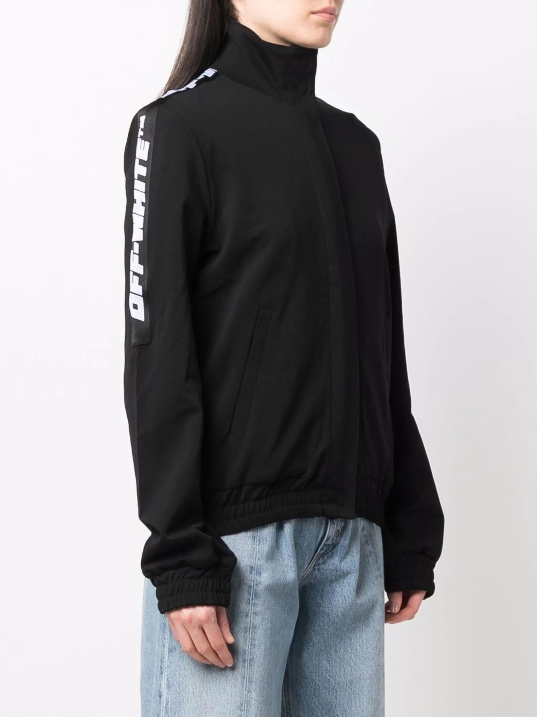 logo-tape track jacket