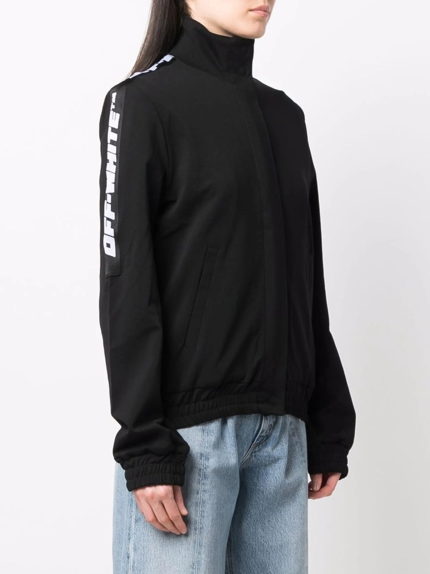 logo-tape track jacket