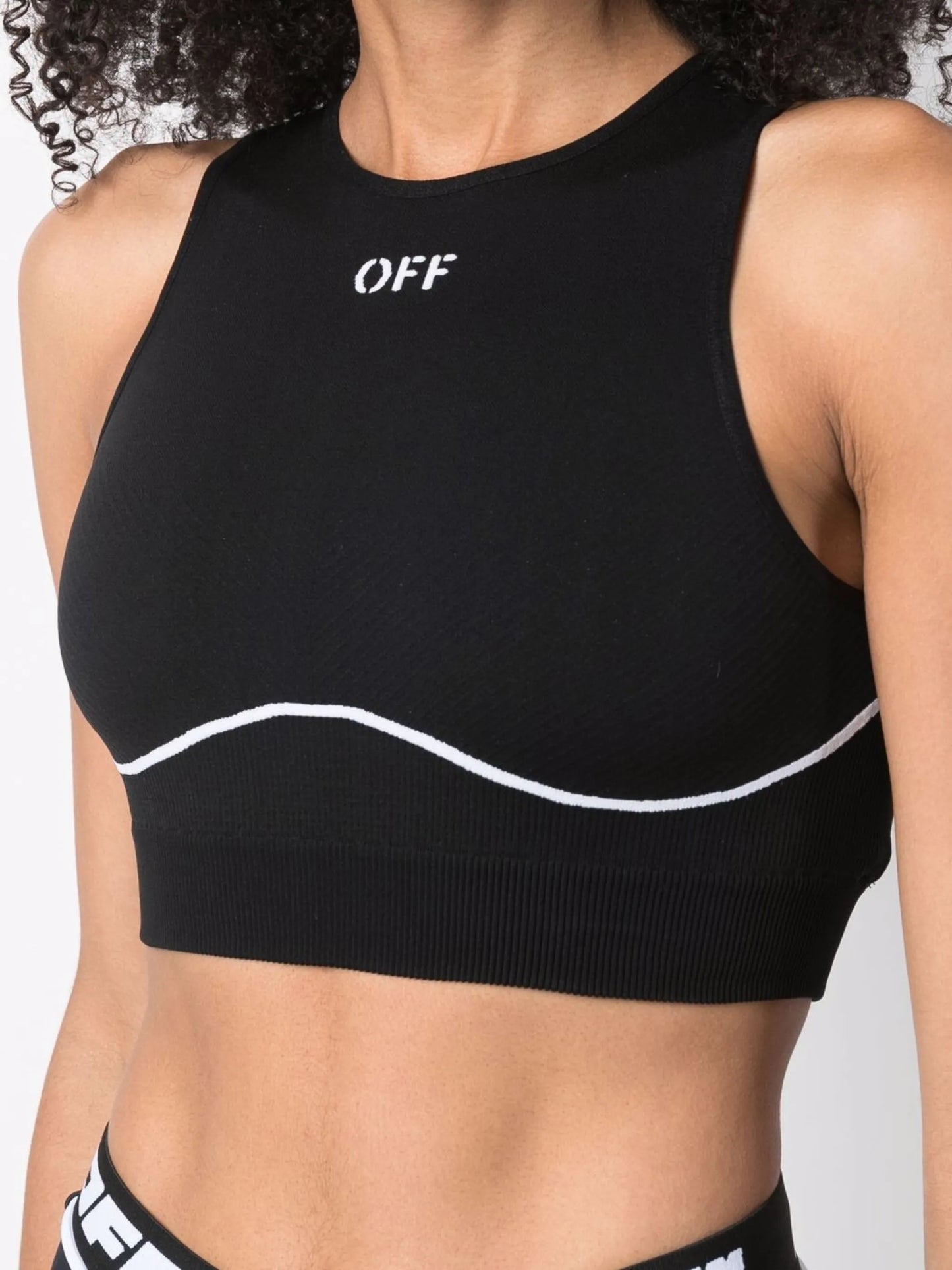 Off-Stamp sports bra