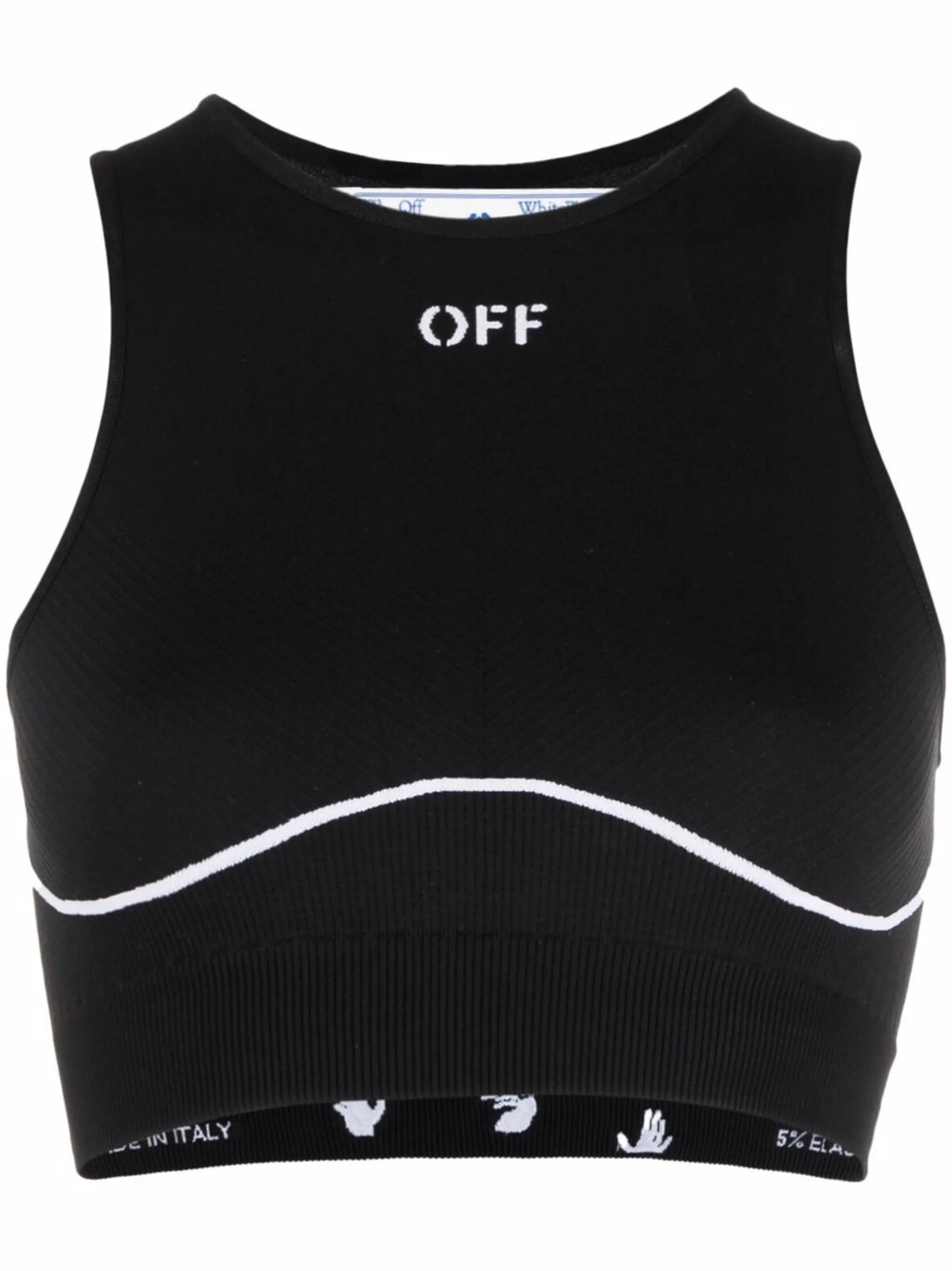 Off-Stamp sports bra