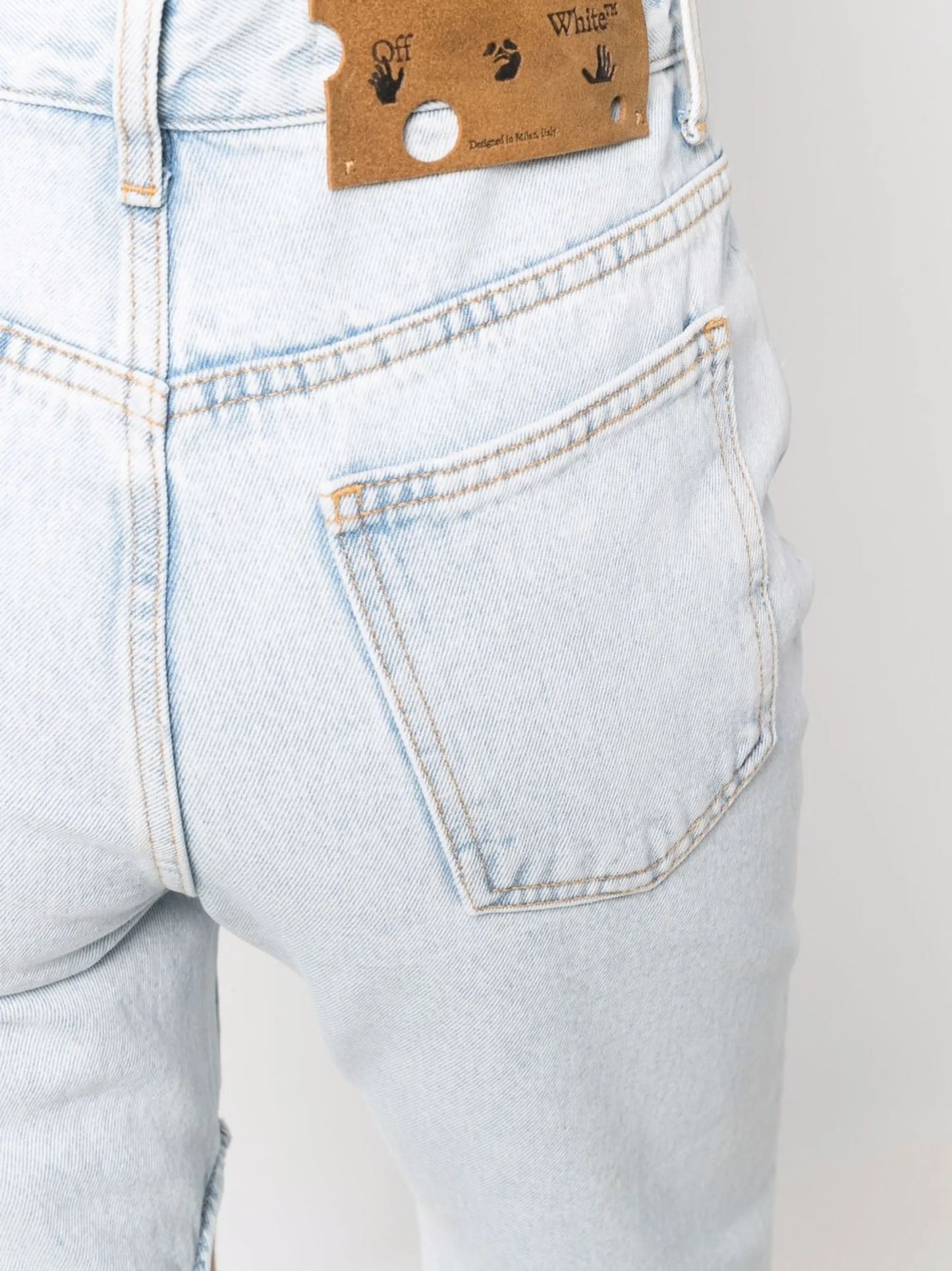Meteor straight-leg jeans