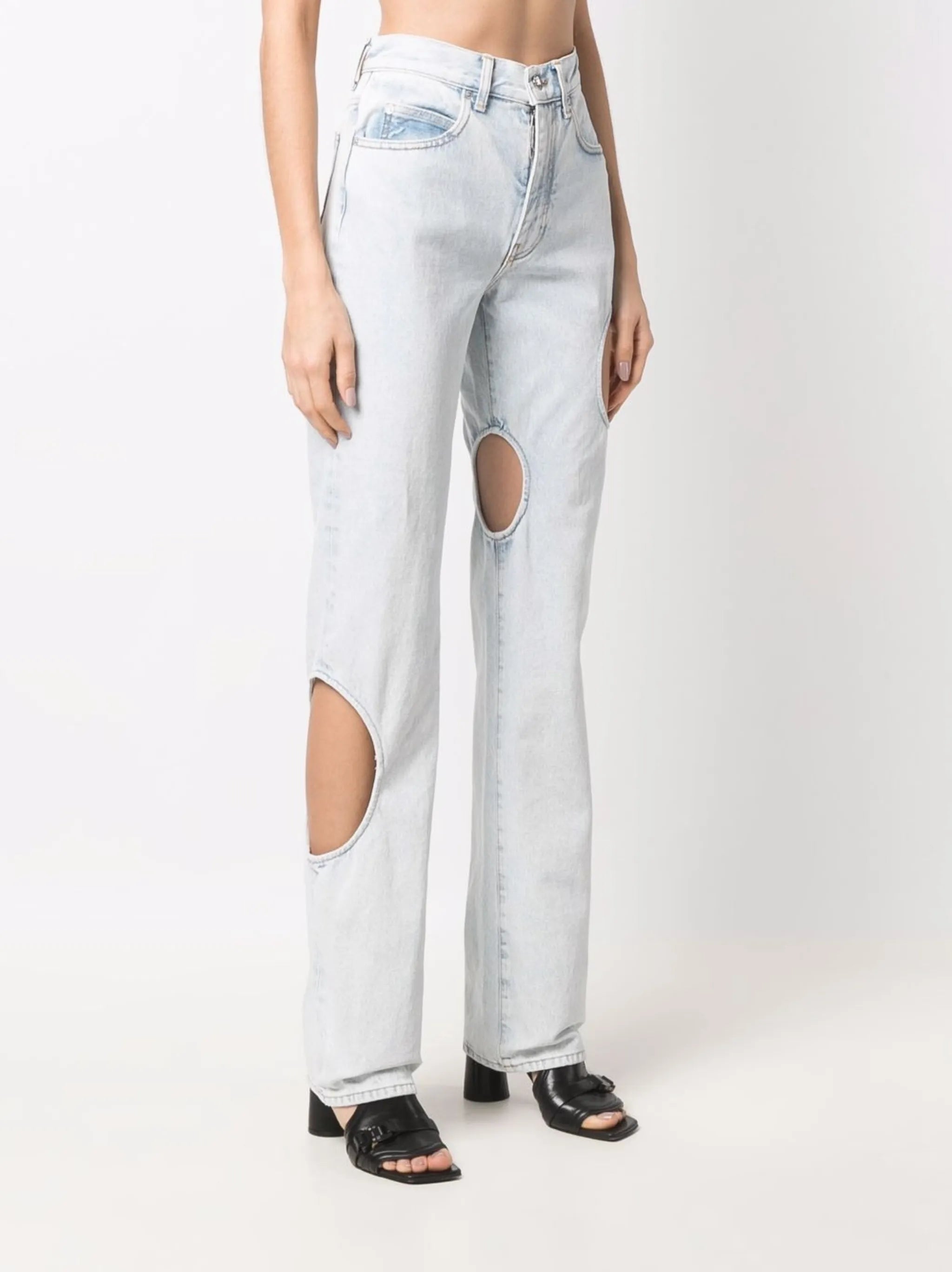 Meteor straight-leg jeans