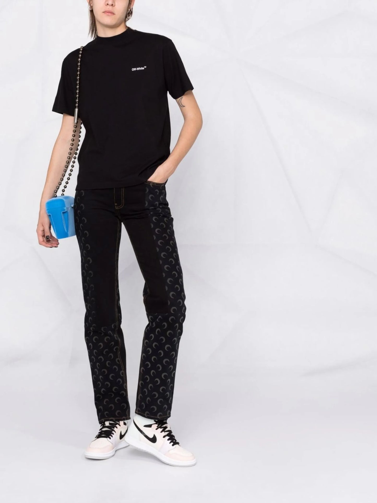 logo-print Diag T-shirt