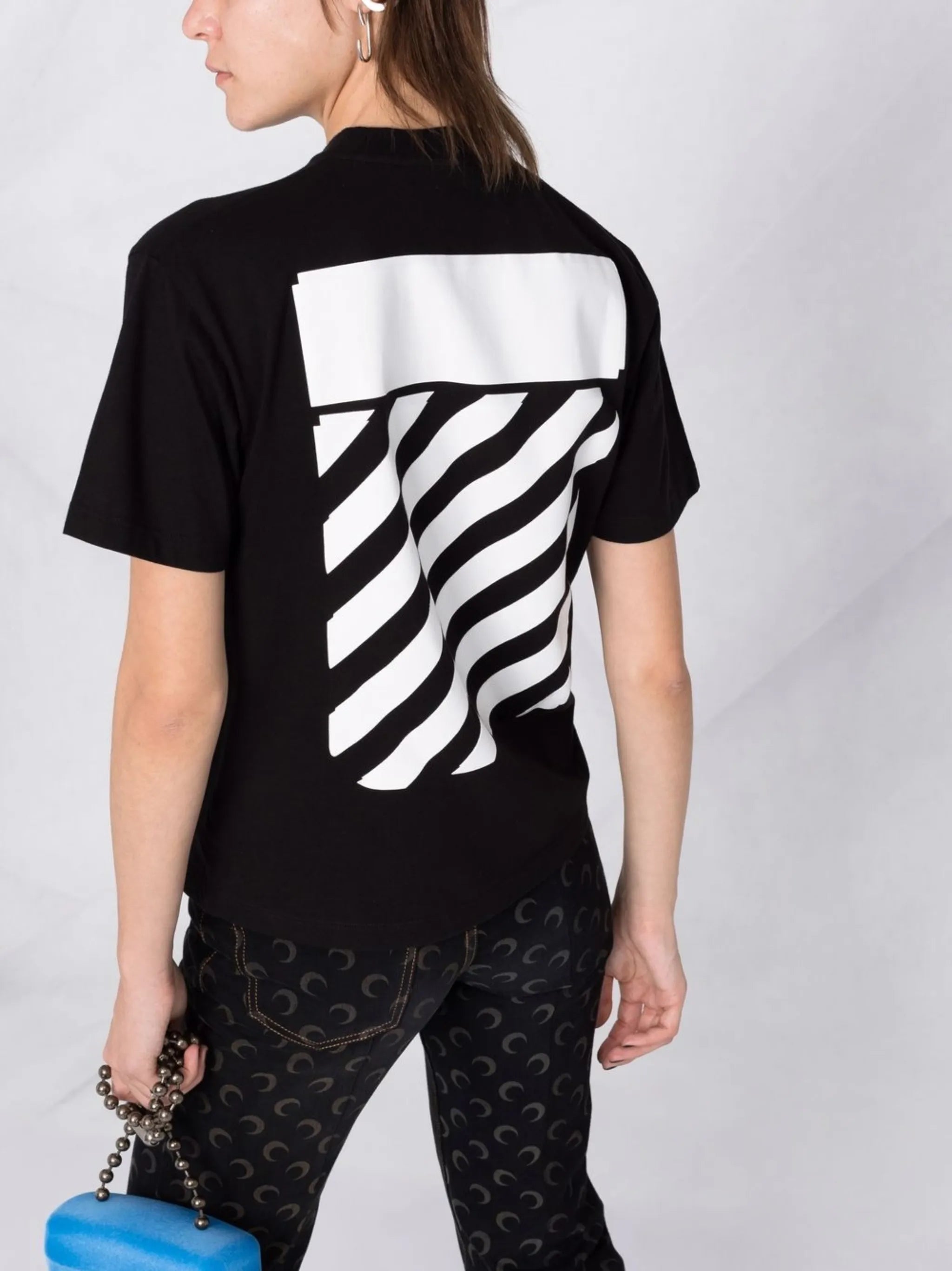 logo-print Diag T-shirt