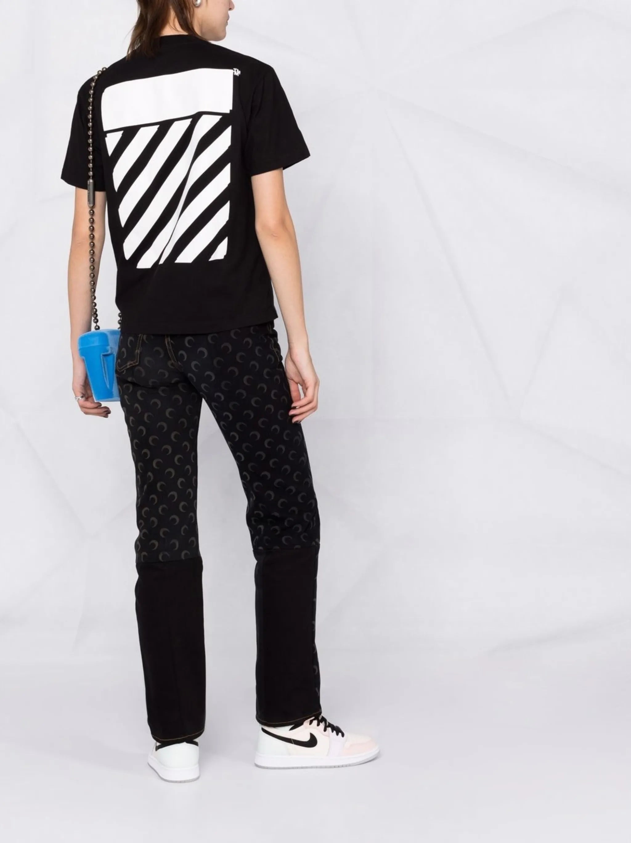 logo-print Diag T-shirt