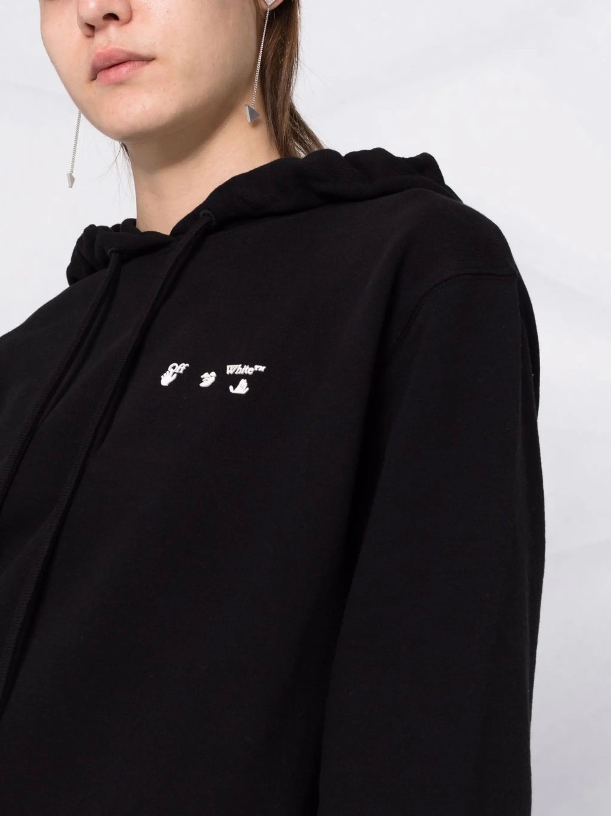Swimming Man-logo hoodie