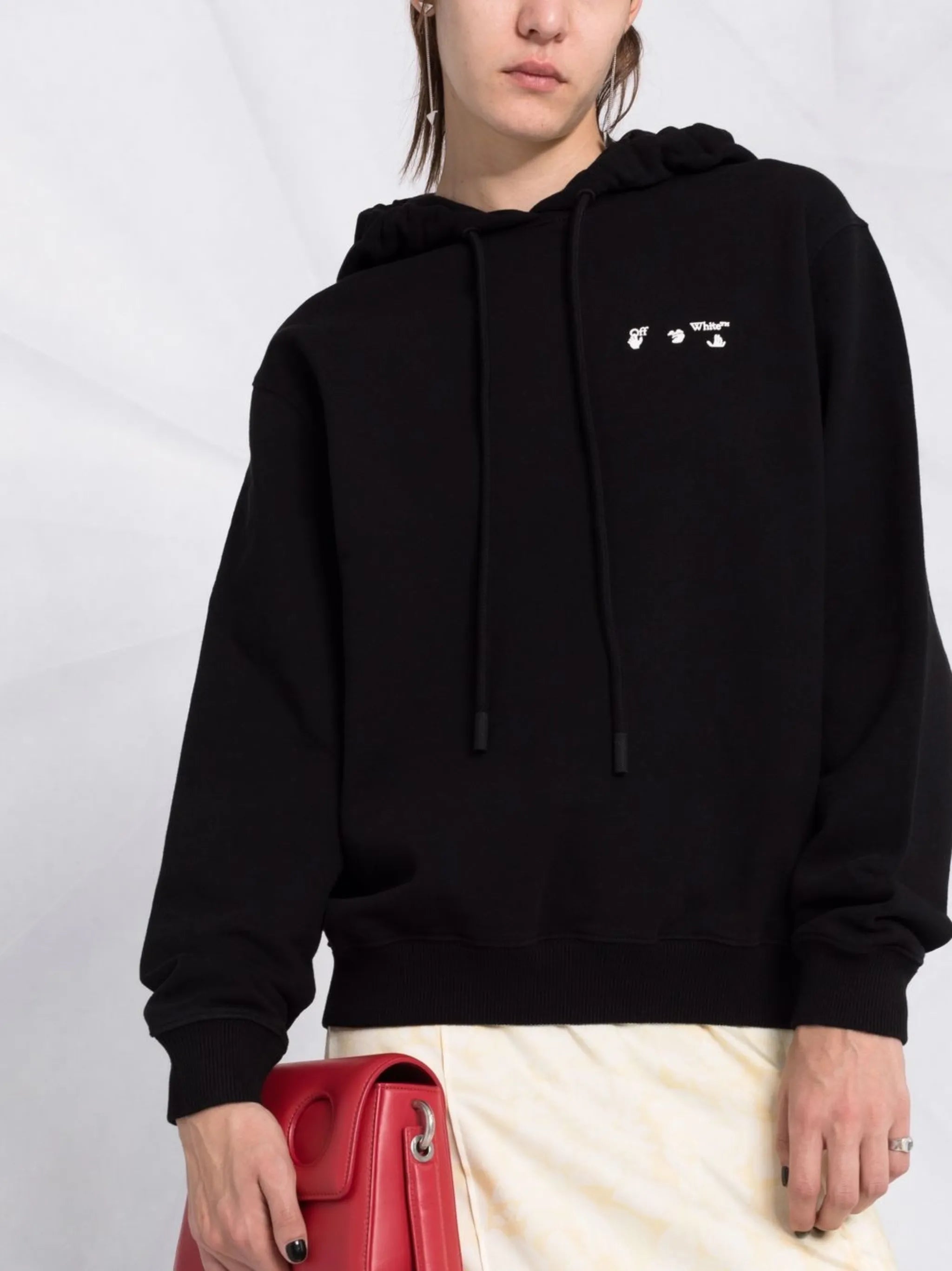 Swimming Man-logo hoodie