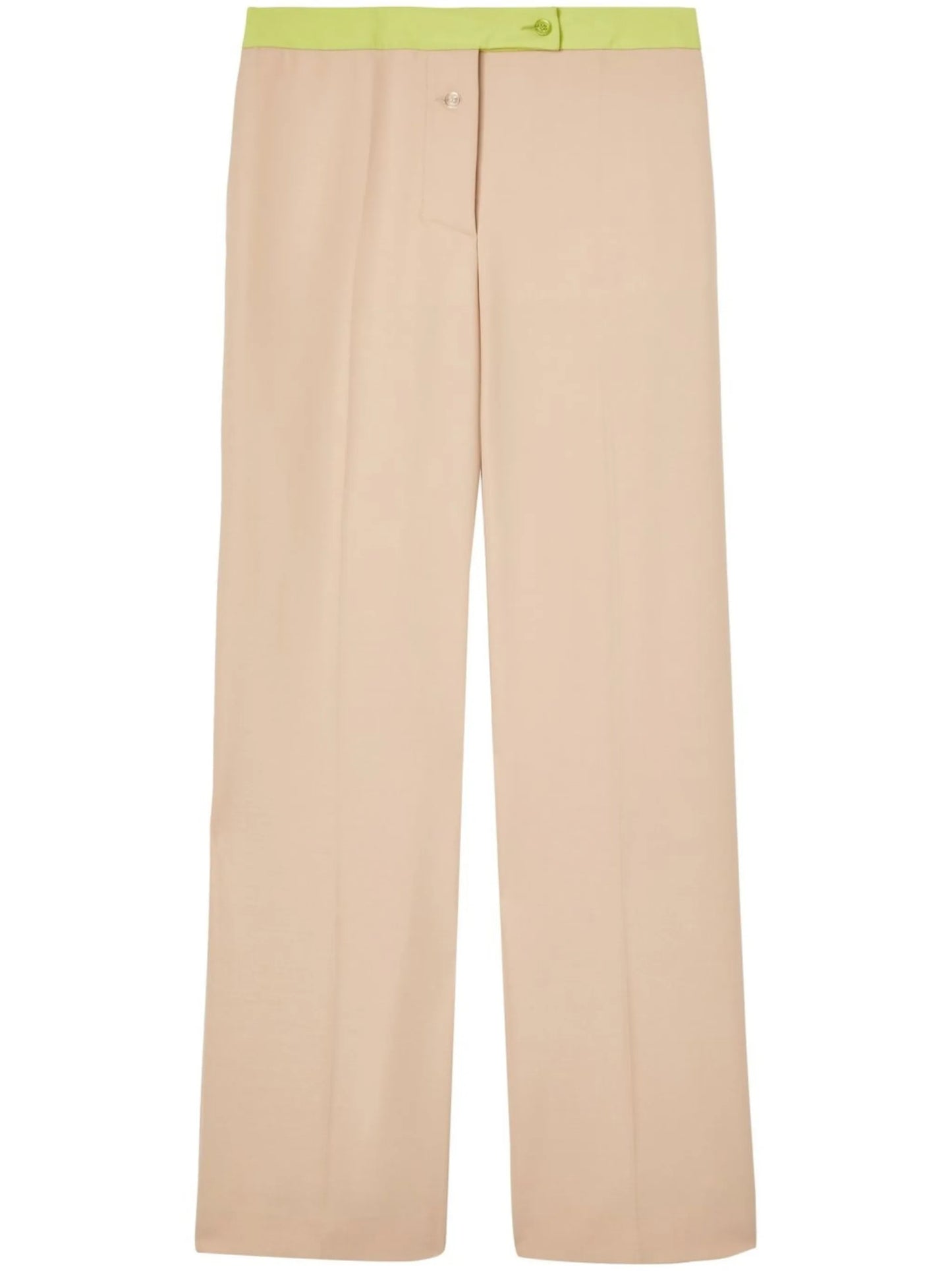 Active straight-leg tailored trousers