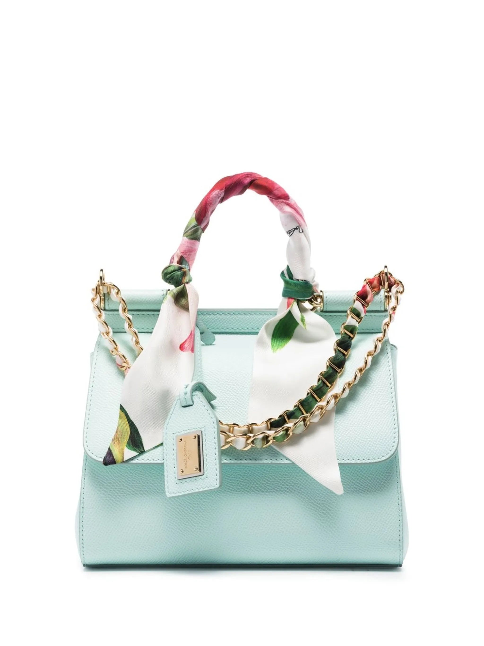 small Sicily scarf-detail shoulder bag