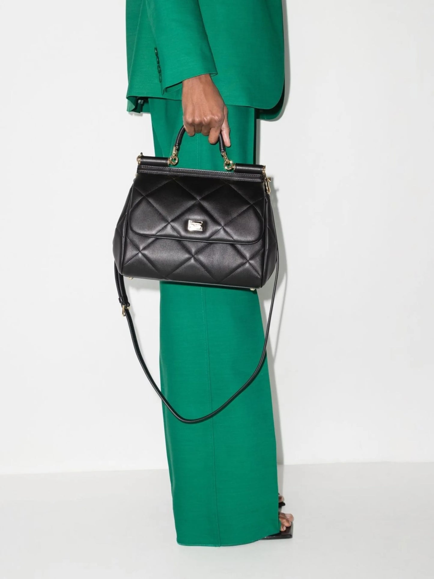 medium Sicily quilted shoulder bag